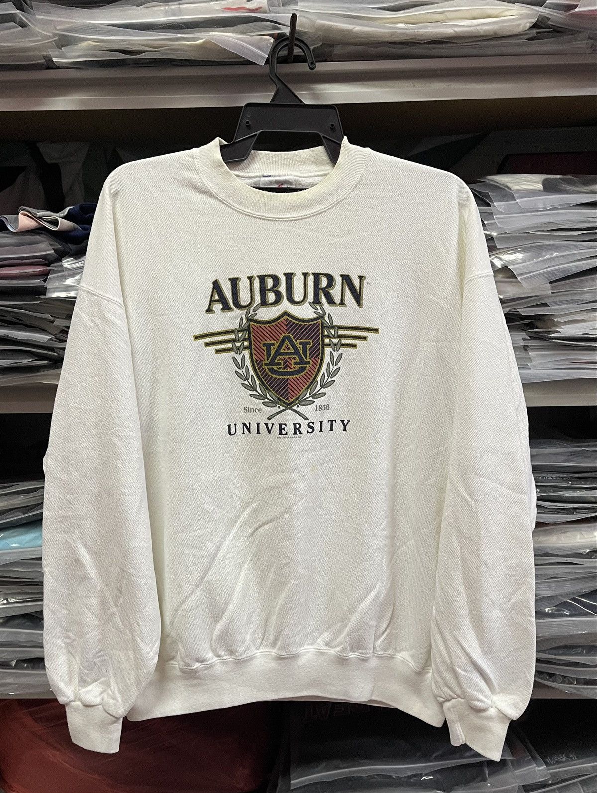 Vintage Vintage 90s Auburn University Sweatshirt🔥🔥🔥 Size US XL / EU 56 / 4 - 1 Thumbnail