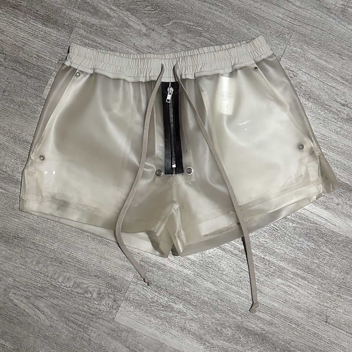 Rick Owens Transparent Shorts