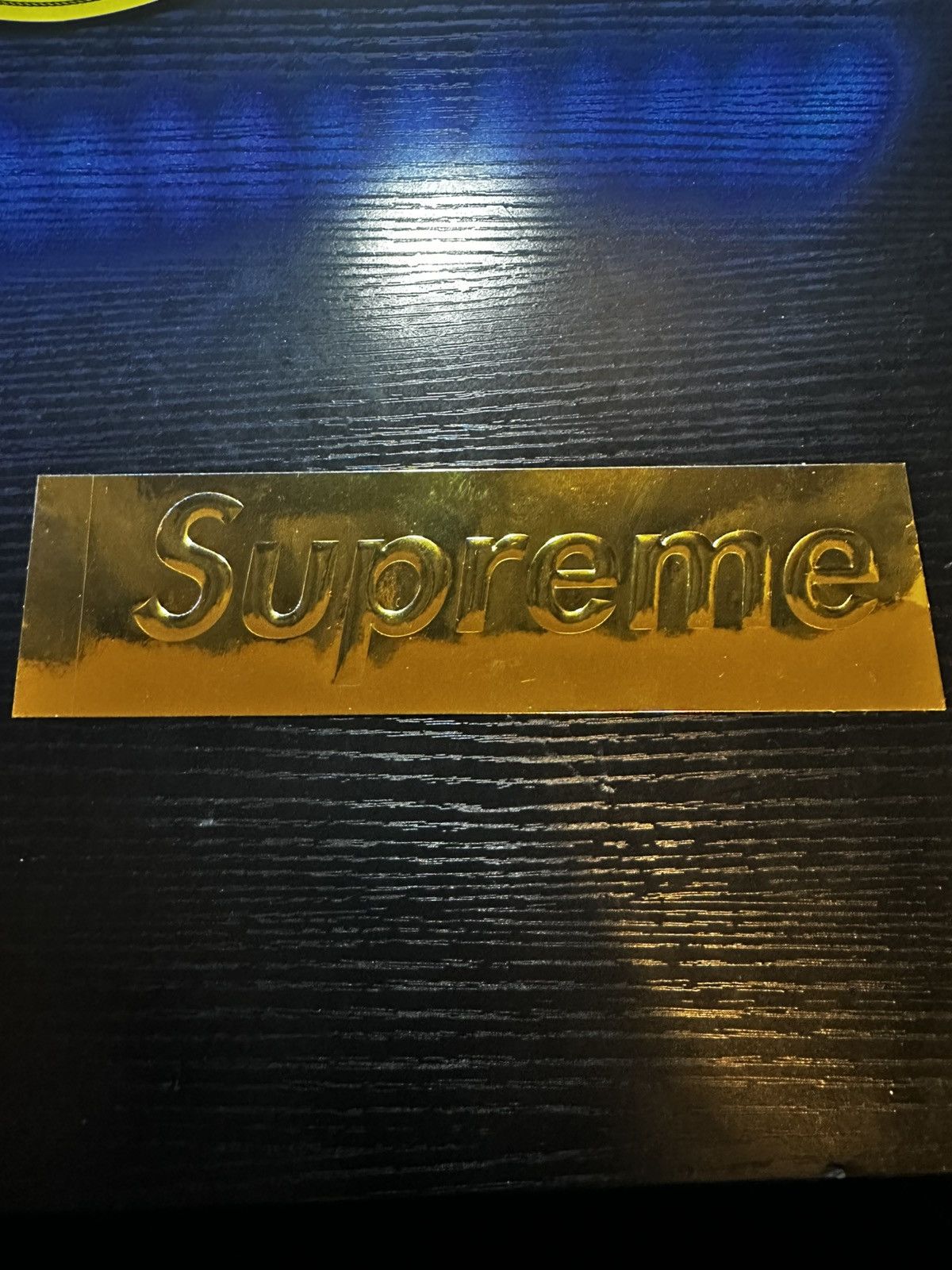 Supreme Supreme Gold Box Logo Sticker Size ONE SIZE - 1 Preview