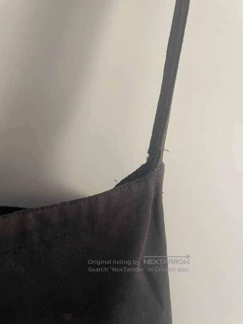 Raf Simons Portrait one-shoulder canvas bag