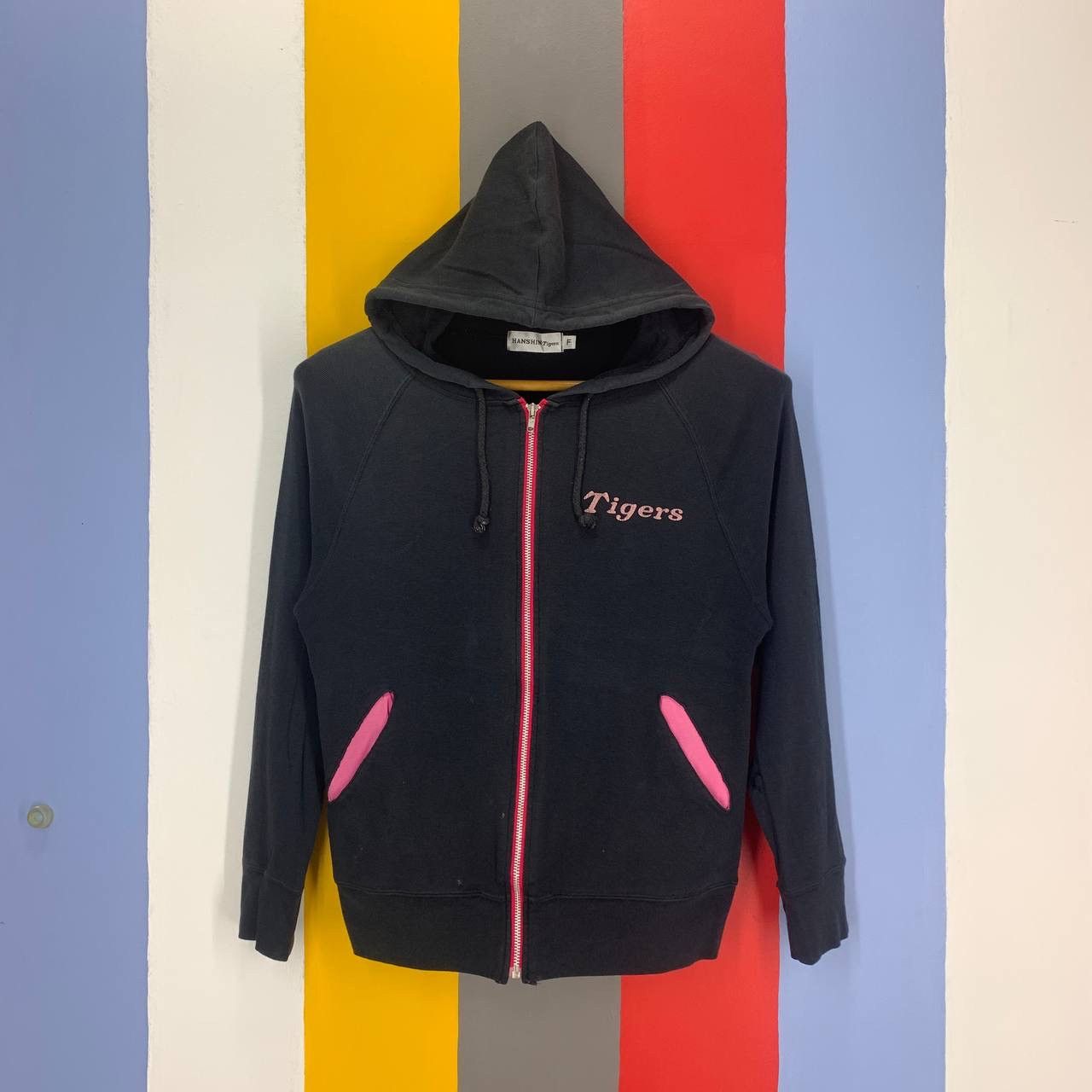 Japanese Brand HANSHIN TIGERS Zipper Hoodie #2467/AM Size S / US 4 / IT 40 - 5 Thumbnail