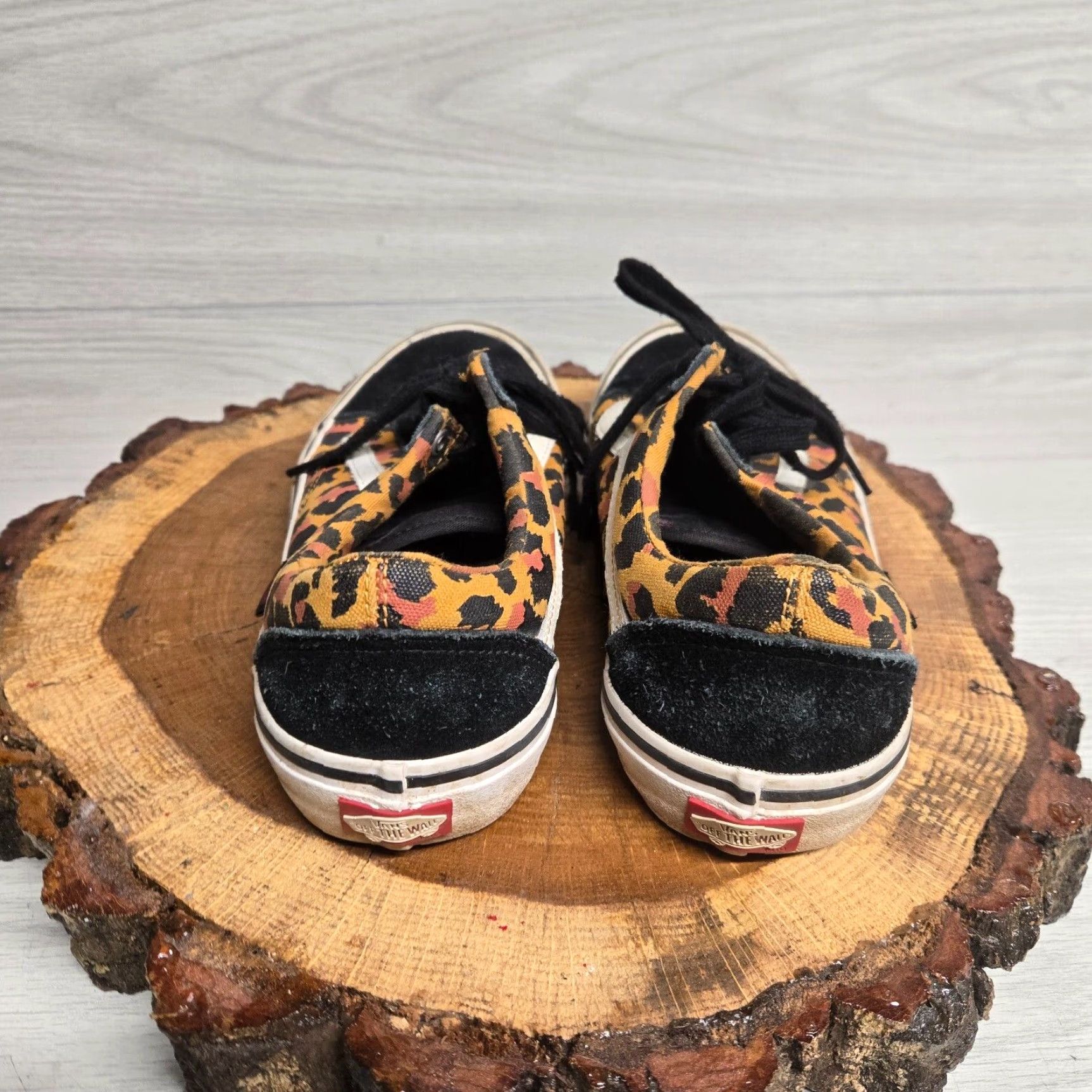 Vans VANS Old Skool Pro Animal Print Sneakers Men Size 8 Casual Skateboarding Multicolor Size US 8 / EU 41 - 4 Thumbnail