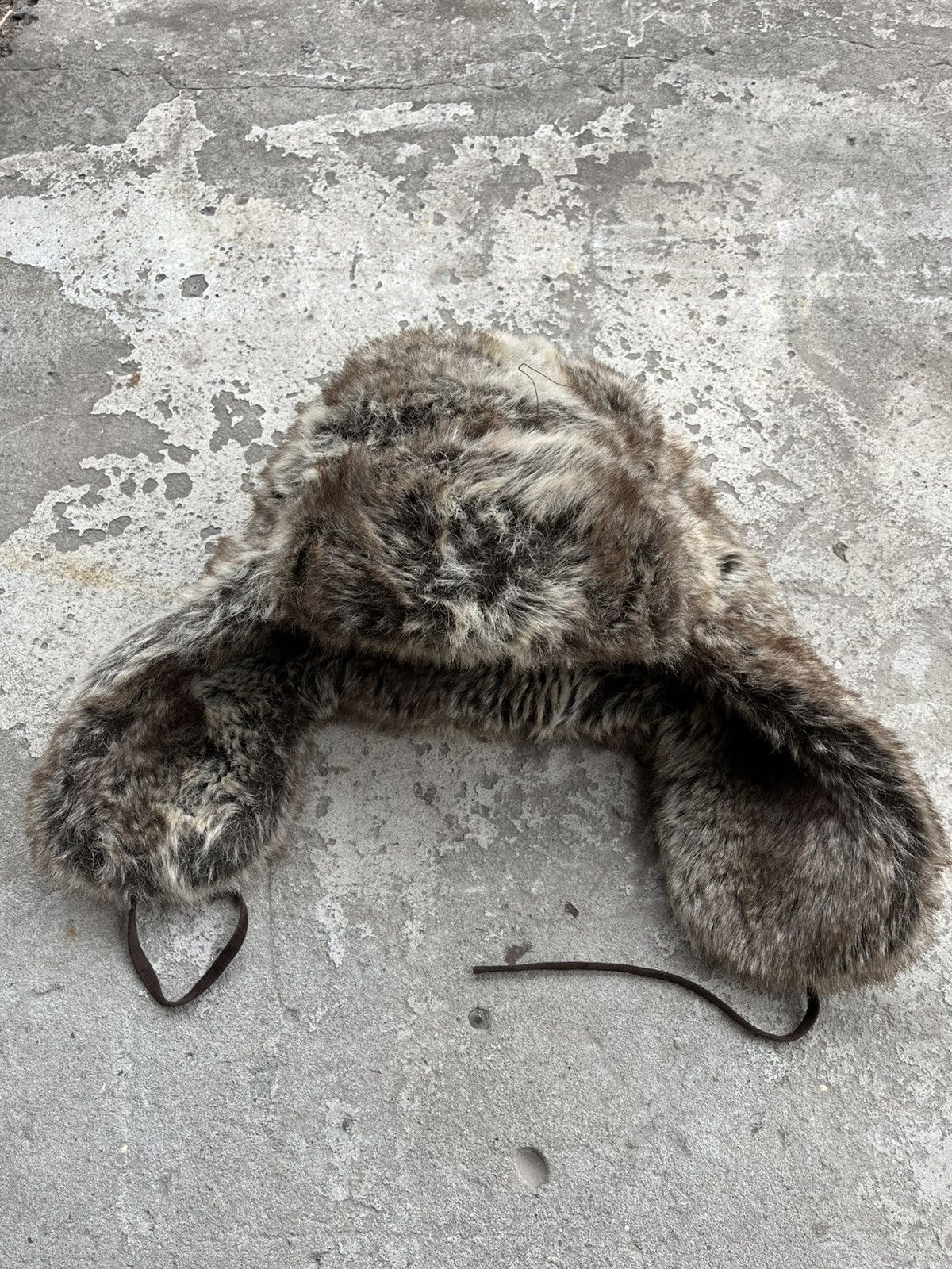Hysteric Glamour × If Six Was Nine × Le Grande Bleu (L.G.B.) 90s Japanese Fur Faux Fuzzy Trapper Mohair Ushanka Hat Y2K Size ONE SIZE - 2 Thumbnail