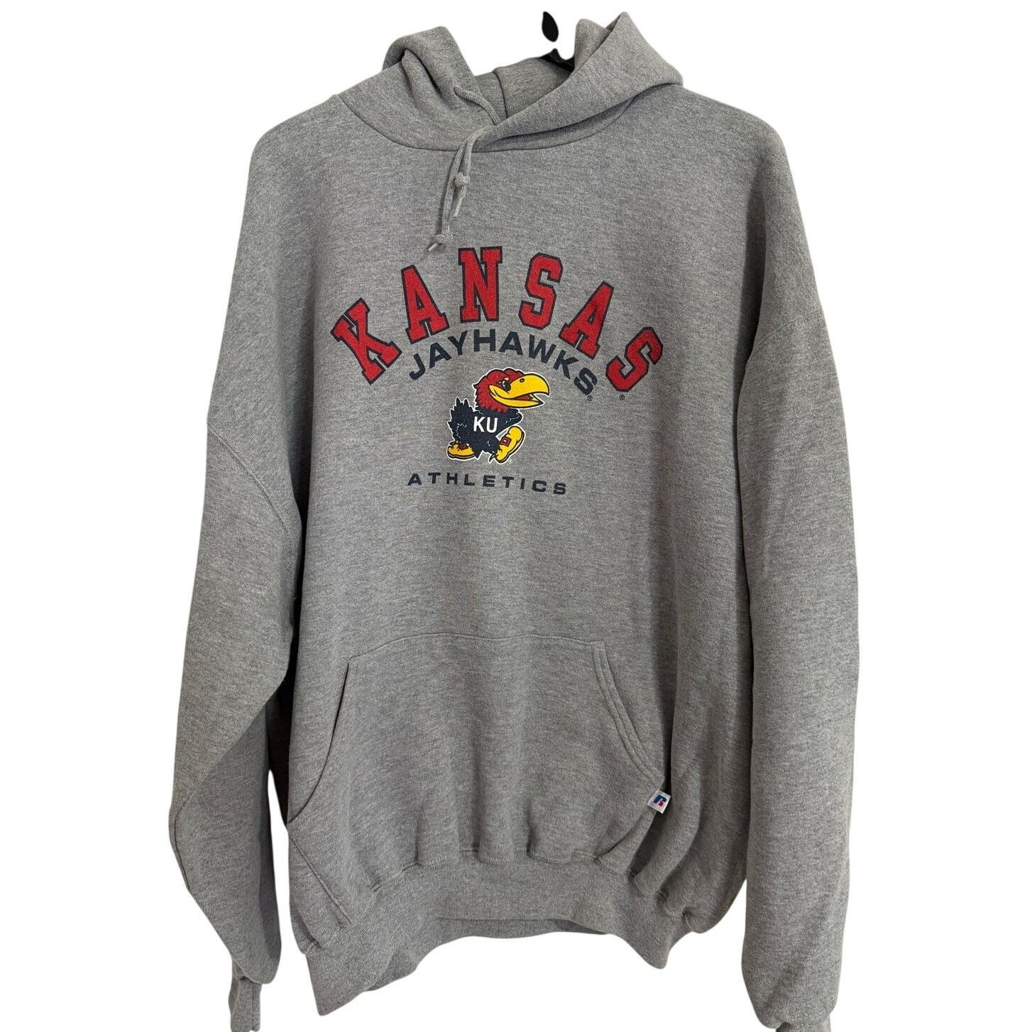 Russell Athletic Vintage Kansas Jayhawks Hoodie Sweatshirt Men's Size XXL Size US XXL / EU 58 / 5 - 1 Thumbnail