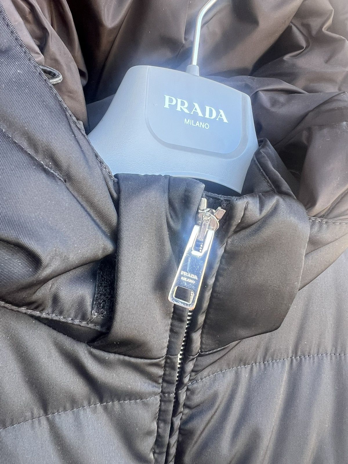 Prada Prada Renylon Padded Coat with sheepskin lining Size US M / EU 48-50 / 2 - 3 Thumbnail