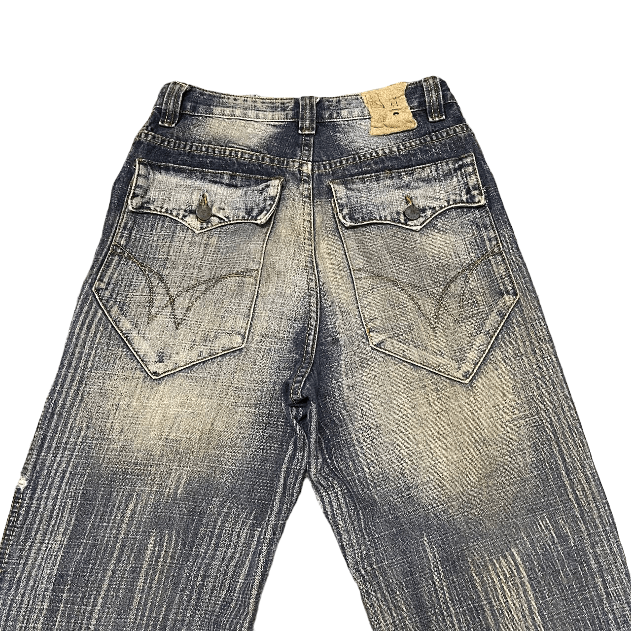 Japanese Brand Vintage Wu Day Wei Denim Jeans Size US 28 / EU 44 - 12 Thumbnail