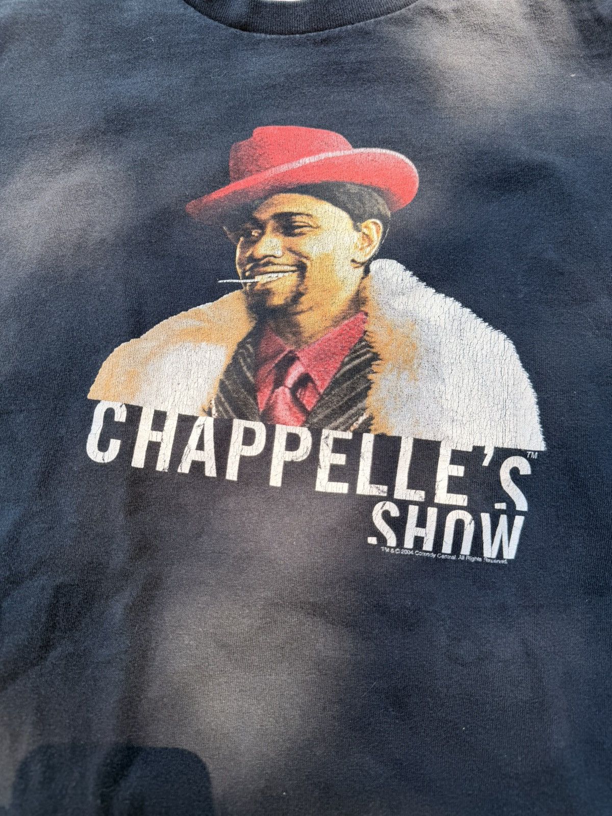 Rap Tees 2004 Dave Chappelle’s show Comedy Central tee Size Medium Size US M / EU 48-50 / 2 - 3 Thumbnail