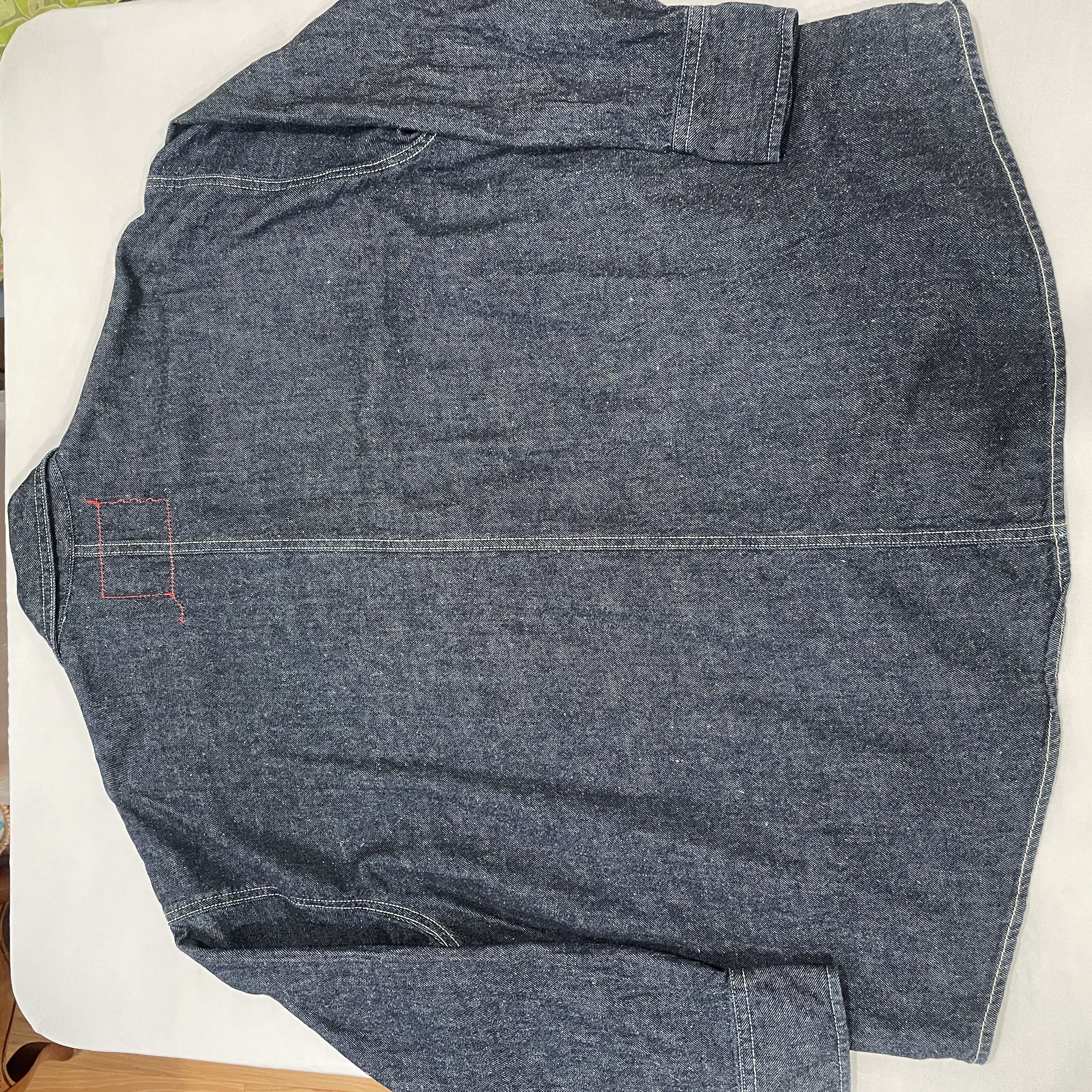 Levi's ~ LEVI'S Oversized Sm Button-Up Shirt Denim Unisex Size S / US 4 / IT 40 - 11 Thumbnail