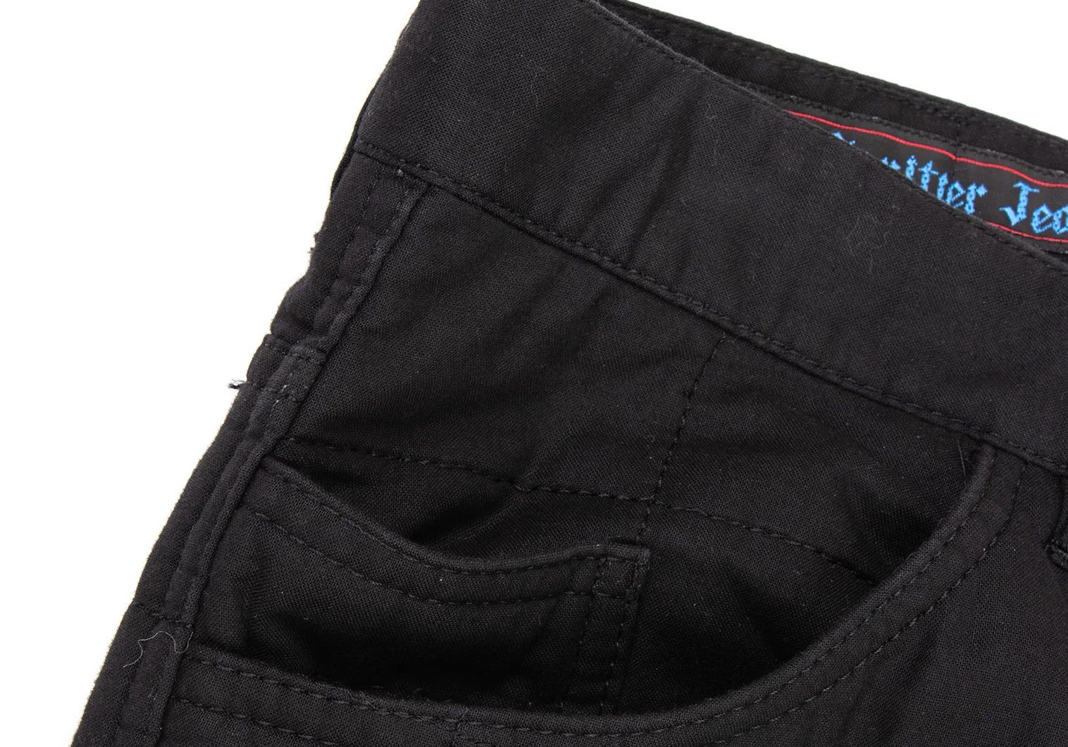 Jean Paul Gaultier Checker Stitch Pad Pants Black Size 46 Size US 30 / EU 46 - 7 Thumbnail