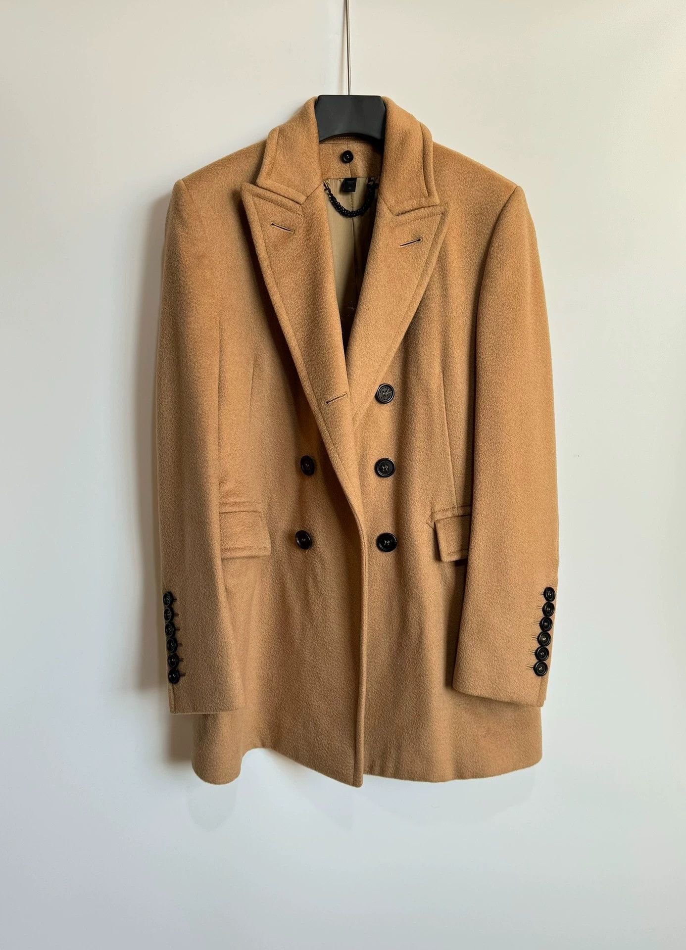 Burberry Burberry Prorsum Camel Hair Double-Breasted Coat 48 Size US M / EU 48-50 / 2 - 1 Thumbnail