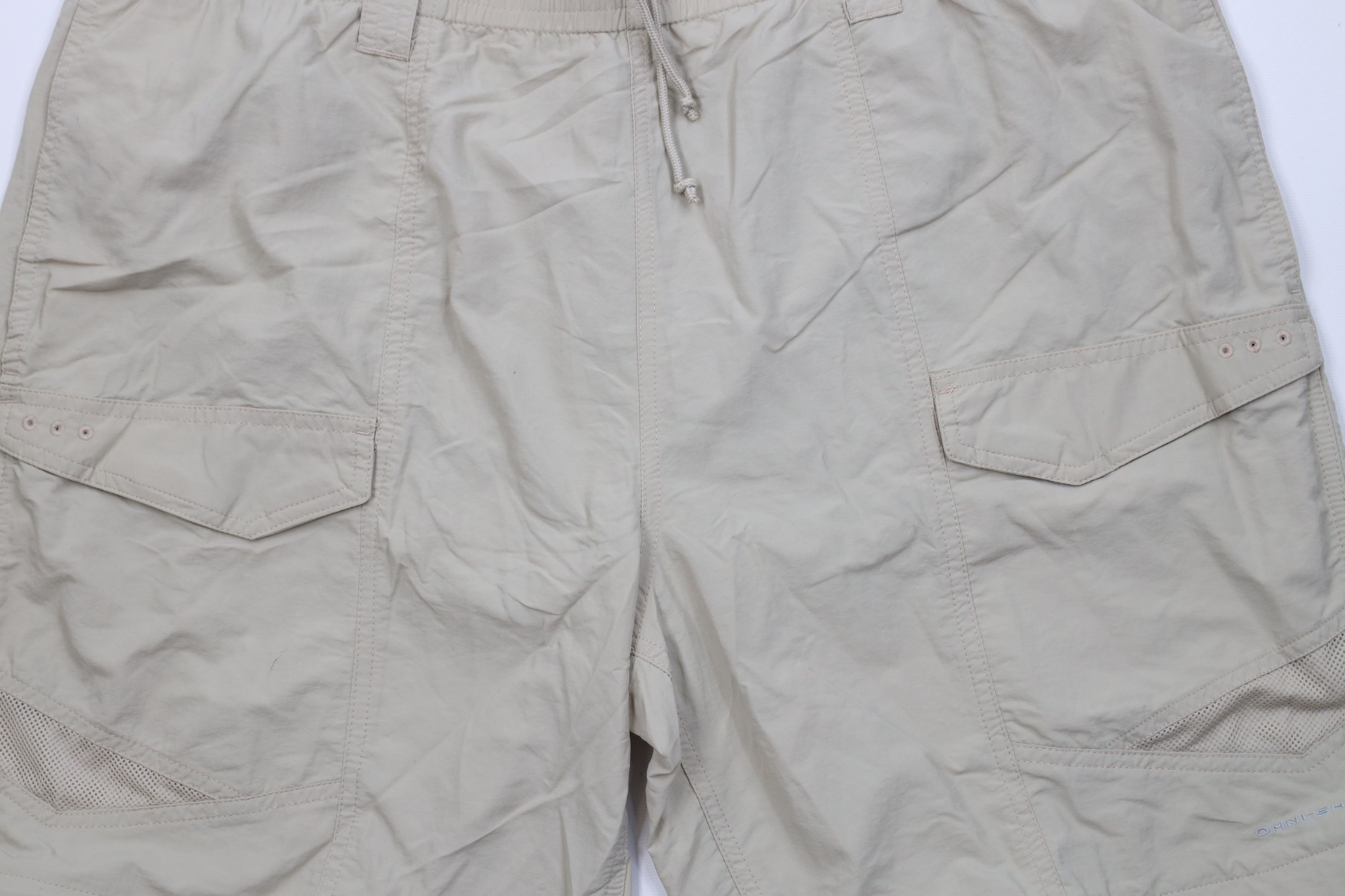 Columbia Vintage Y2K Columbia PFG Lined Above Knee Cargo Shorts Size US 36 / EU 52 - 3 Thumbnail