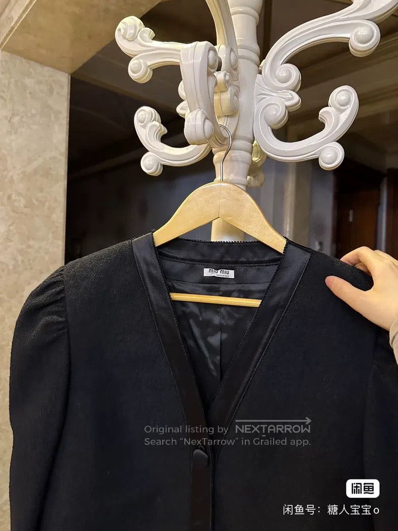 Miu Miu Miu Miu 42 overcoat Size L / US 10 / IT 46 - 6 Thumbnail