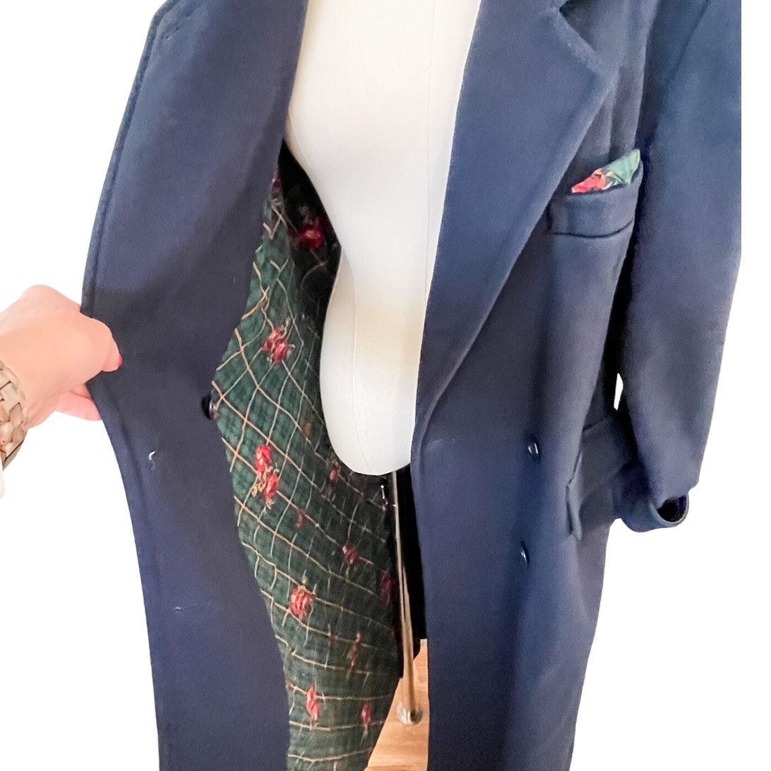 Evan Picone × Vintage Vintage Evan Picone 100% wool double breasted overcoat L Size L / US 10 / IT 46 - 3 Thumbnail