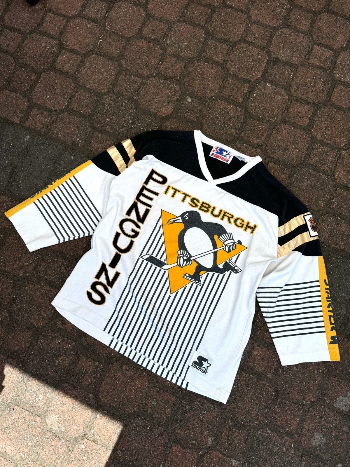 Vintage Pittsburgh Penguins Starter Jersey NHL Rare Hype
