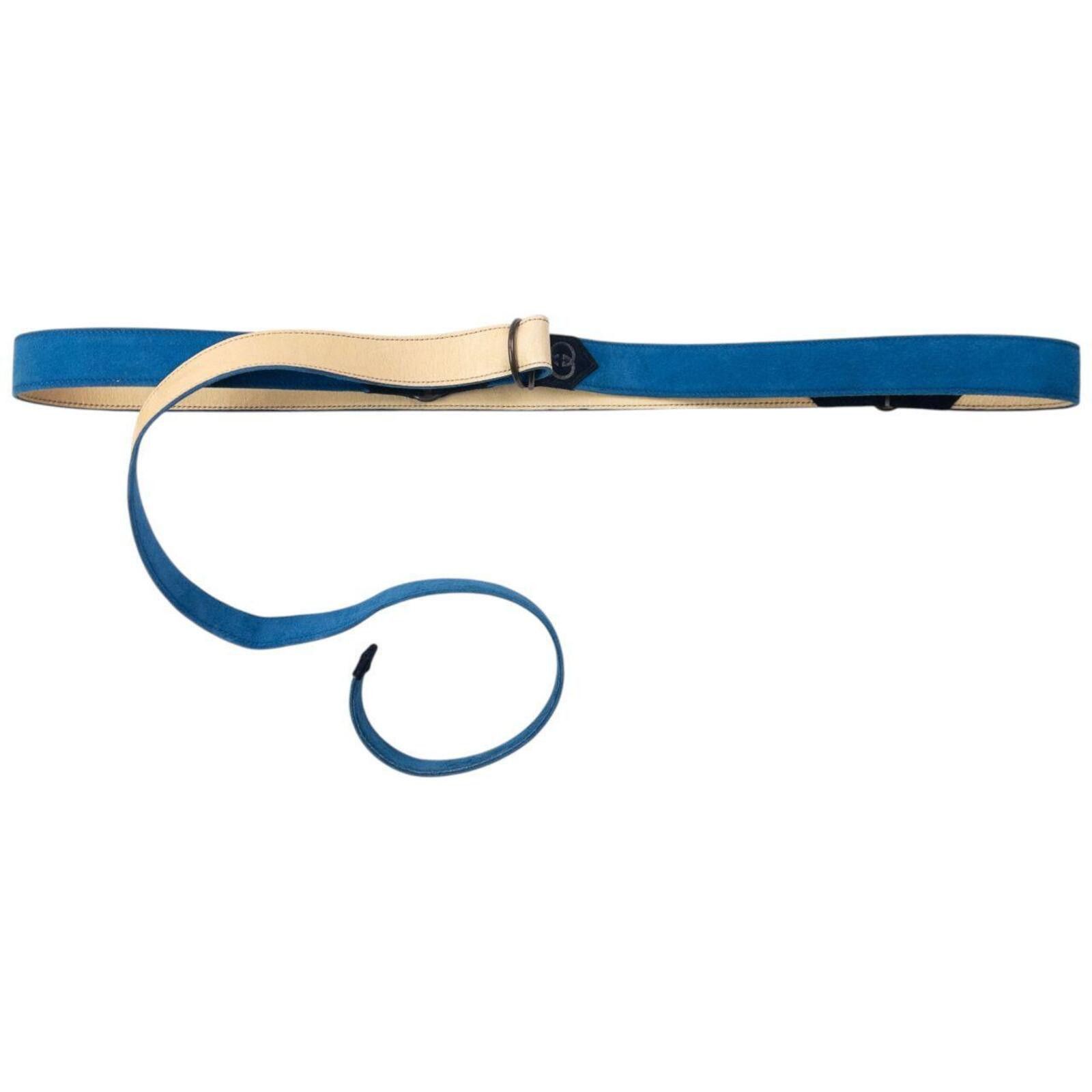 Gucci Vintage 80s Gucci Suede Belt Size XL Size ONE SIZE - 4 Thumbnail