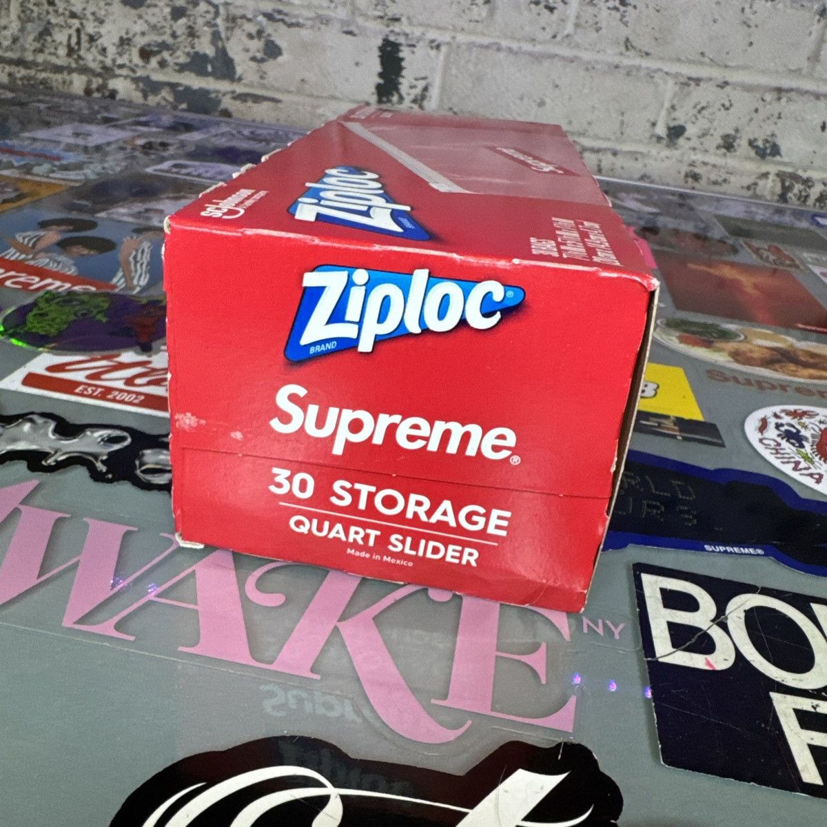 Supreme Supreme Ziploc Bags Box Of 30 Quart Slider Bags SS20 Size ONE SIZE - 4 Thumbnail