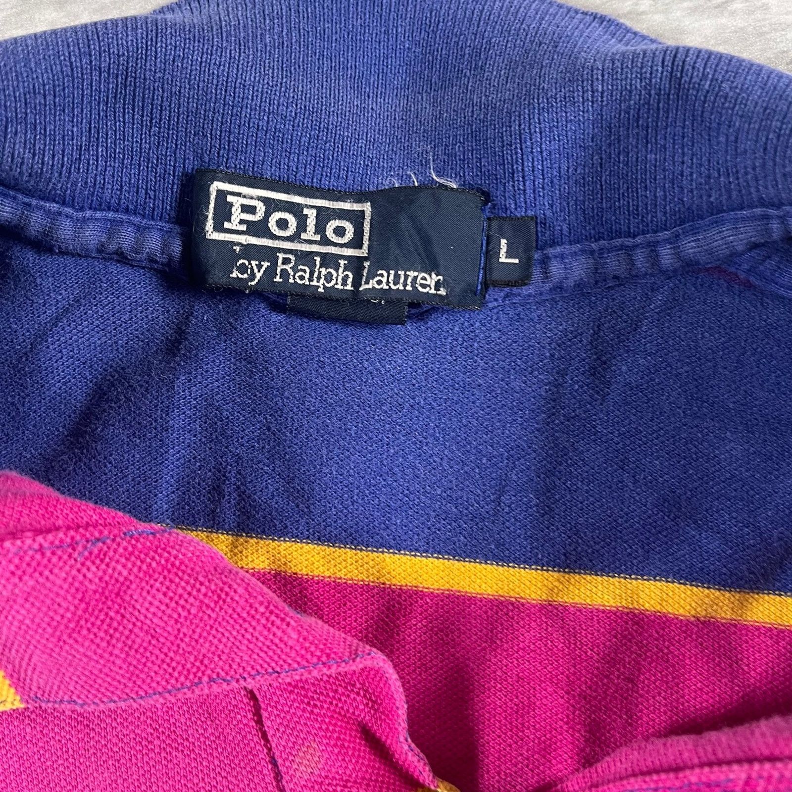 Polo Ralph Lauren Y2K polo shirt Size US L / EU 52-54 / 3 - 2 Thumbnail
