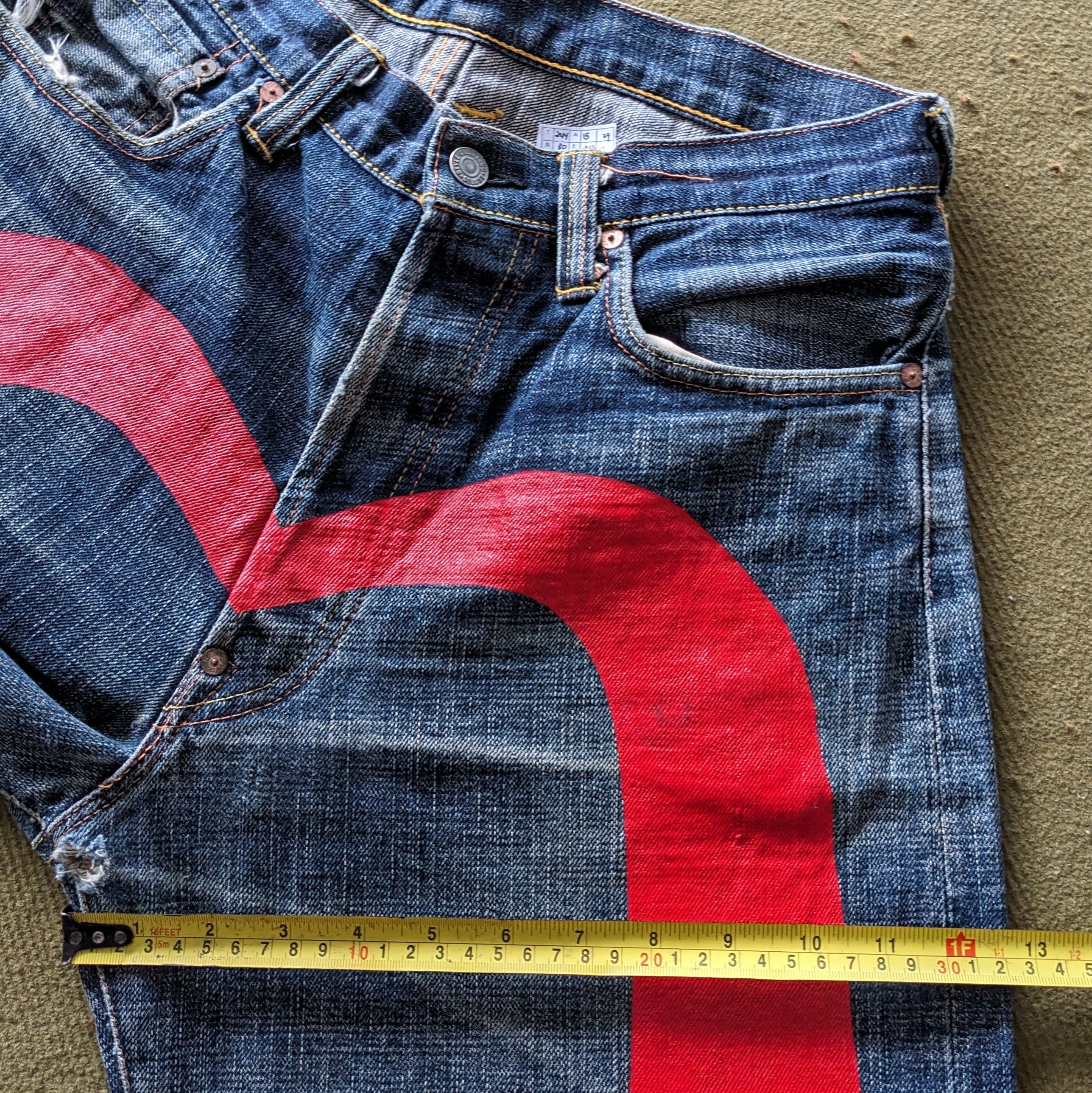 Evisu Vintage EVISU Japanese Fashion Brand Jeans Size US 30 / EU 46 - 7 Thumbnail