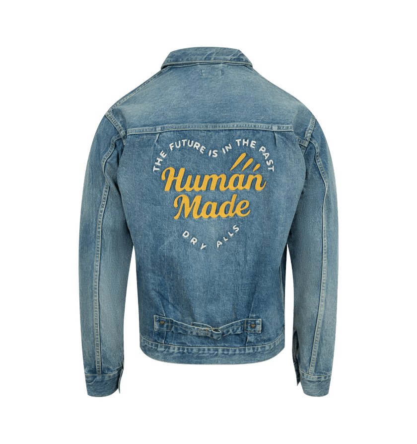 Human Made o1h1sh10525 Future Denim Work Jacket in Indigo Blue Size US L / EU 52-54 / 3 - 2 Thumbnail