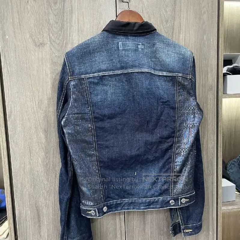Dsquared2 DSQUARED2 Blue Leather Women's Jacket . Size S / US 4 / IT 40 - 3 Thumbnail