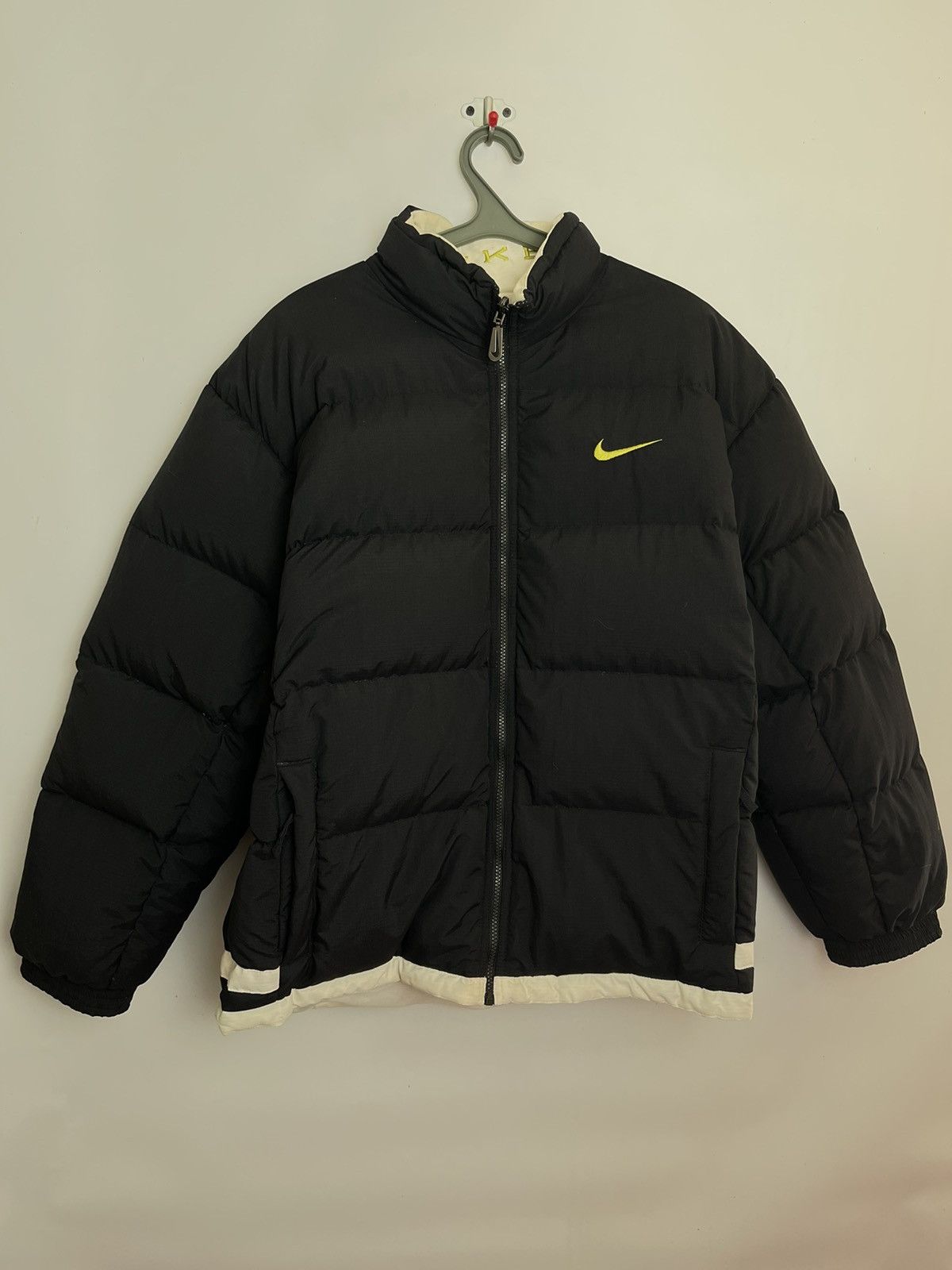 Nike × Vintage Nike vintage two side puffer reversible down jacket rare Y2K Size US L / EU 52-54 / 3 - 6 Thumbnail