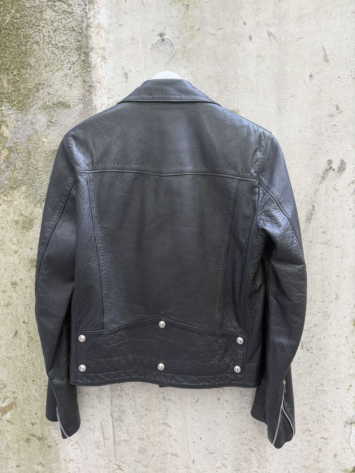 Saint Laurent Paris FW16 Saint Laurent Hedi Slimane Python Guitar Moto Jacket Size US M / EU 48-50 / 2 - 2 Thumbnail