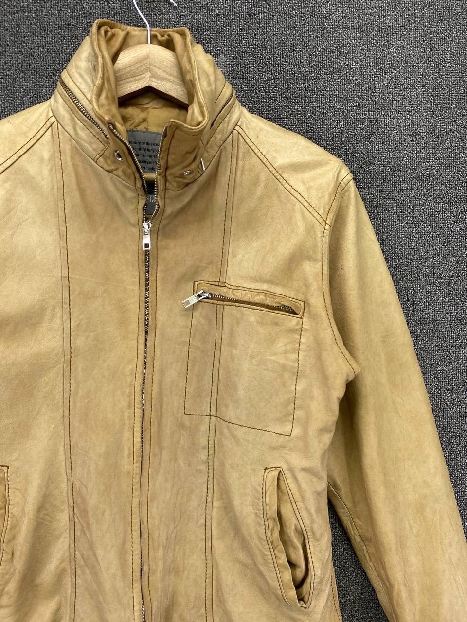 Japanese Brand Vintage Journal Standard Sheep Leather Jacket Size L / US 10 / IT 46 - 6 Thumbnail