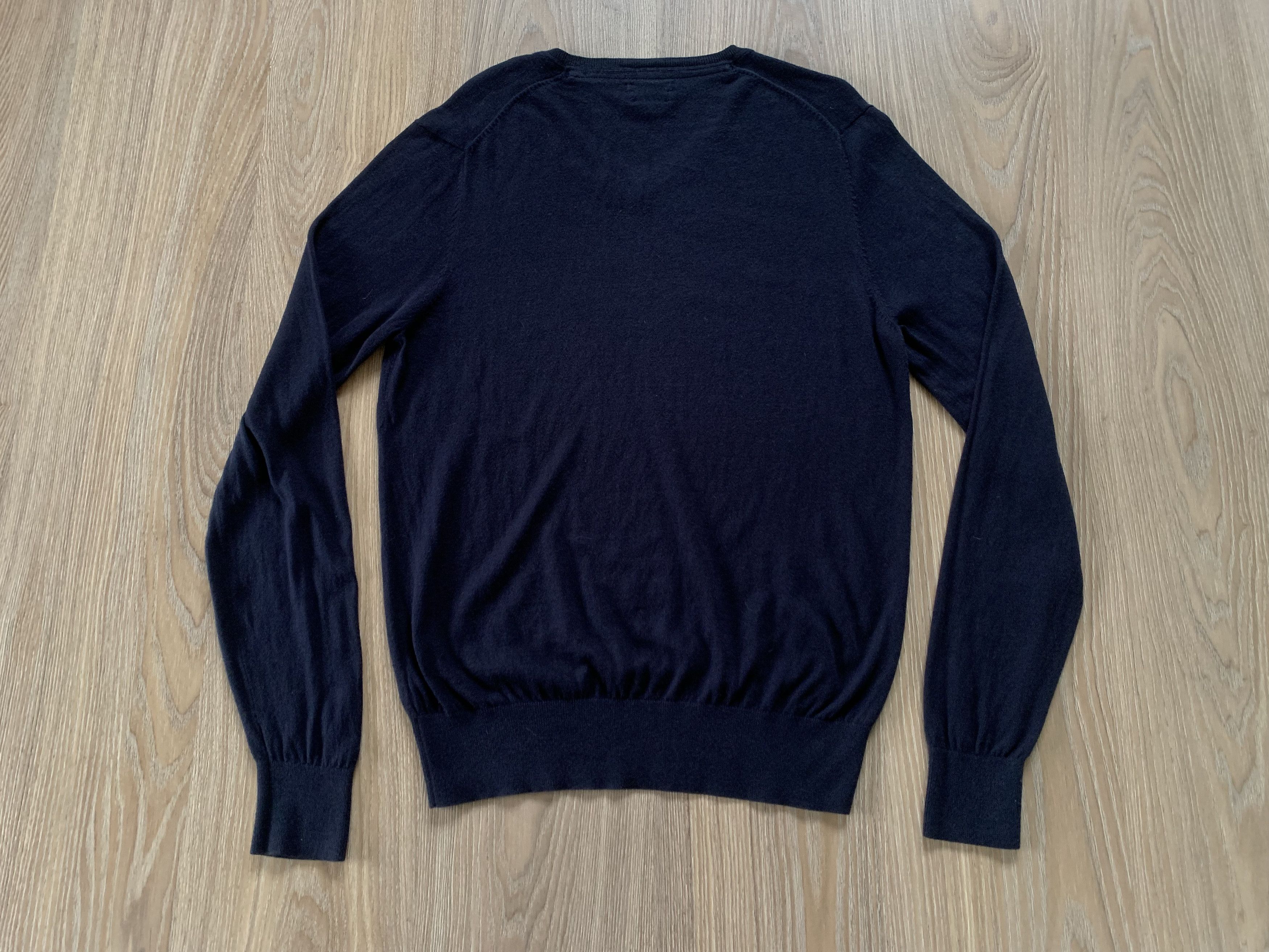 Other Gutteridge Black Label Cashmere Blend V-Neck Sweater Size US L / EU 52-54 / 3 - 3 Thumbnail