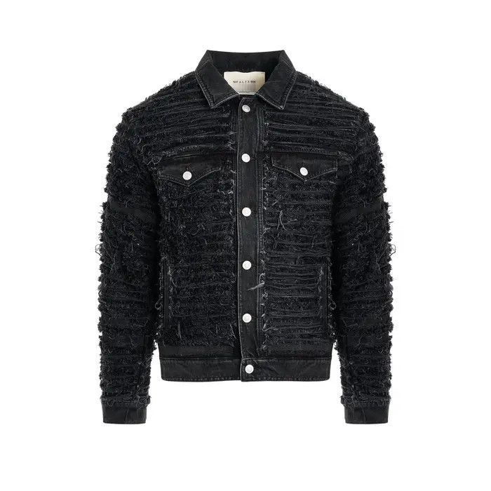 1017 ALYX 9SM o1mris0824 Denim Jacket in Black Size US L / EU 52-54 / 3 - 1 Thumbnail