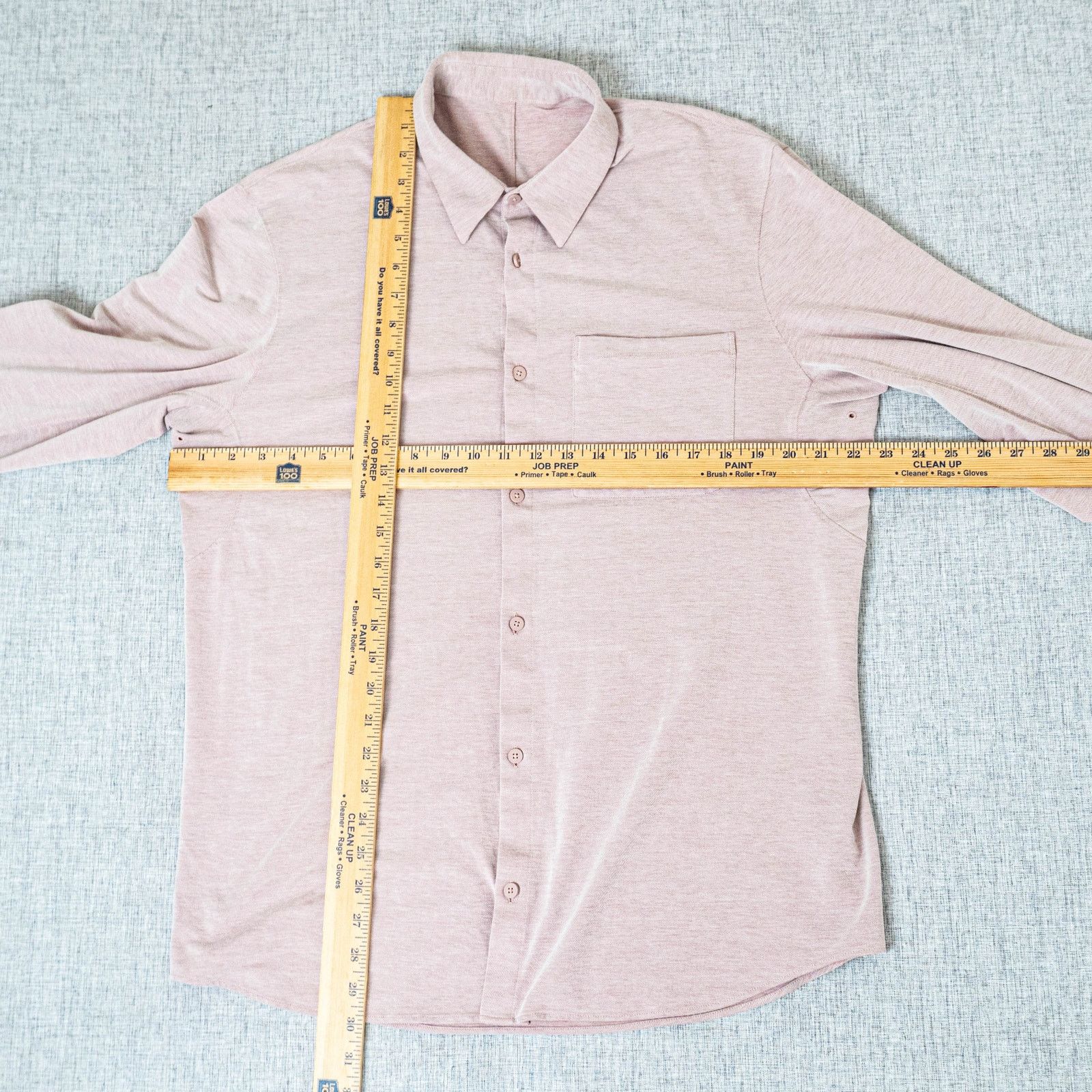 Lululemon Lululemon Commission Long Sheeve Shirt button up Brier Rose Size US L / EU 52-54 / 3 - 7 Thumbnail