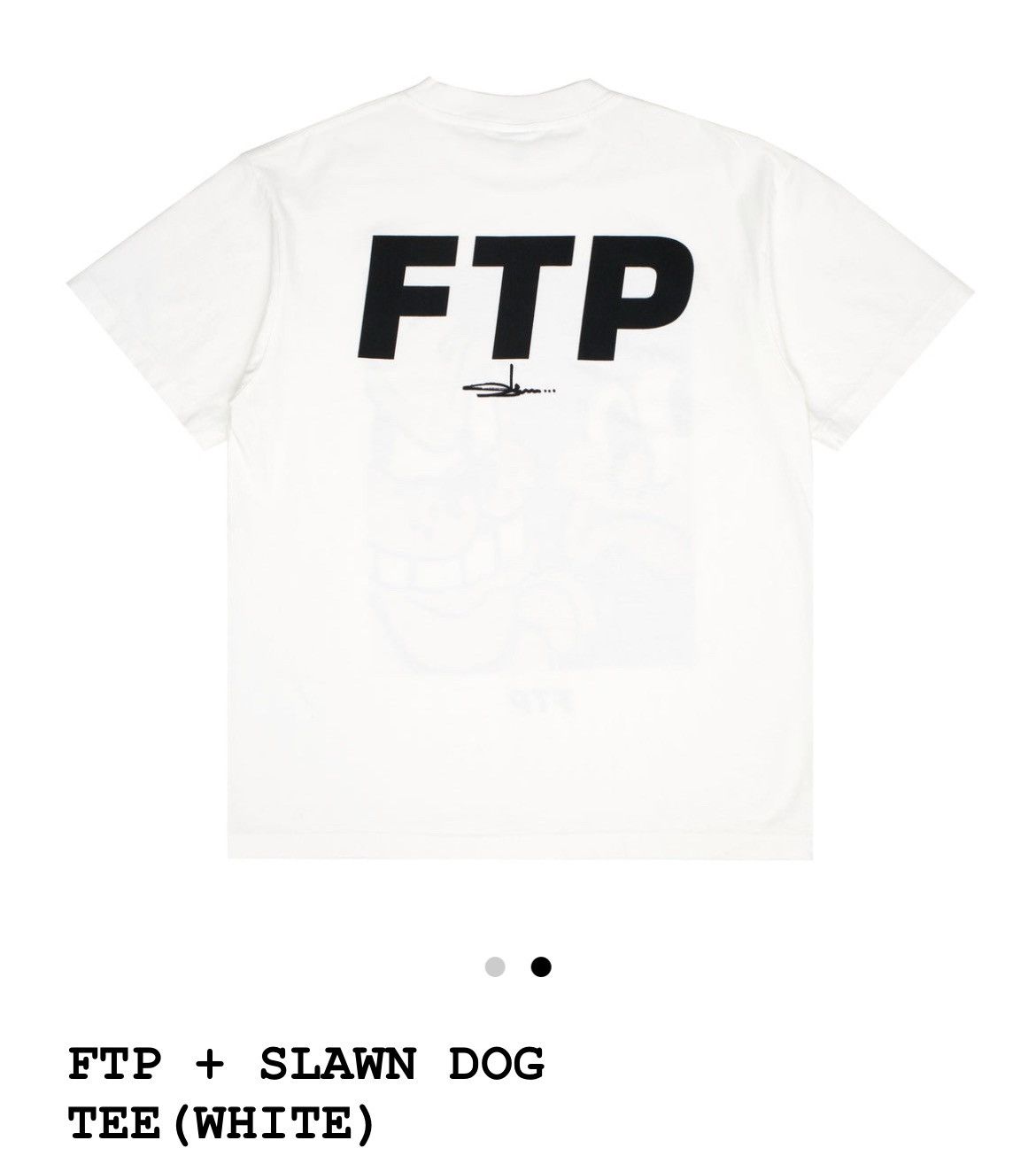 Fuck The Population FTP slawn dog tee Size US XXL / EU 58 / 5 - 2 Thumbnail