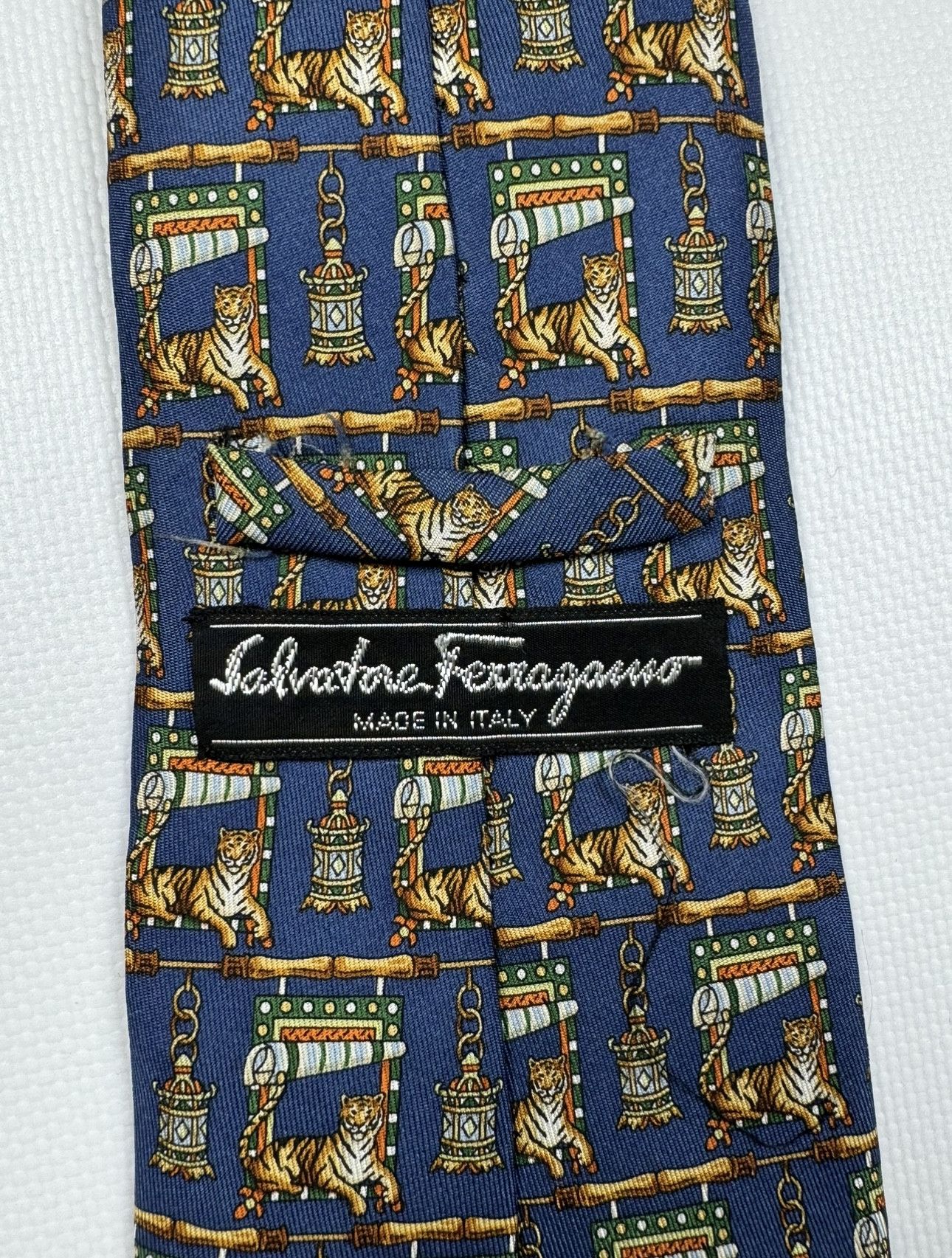 Salvatore Ferragamo Salvatore Ferragamo Tie Silk Size ONE SIZE - 5 Thumbnail