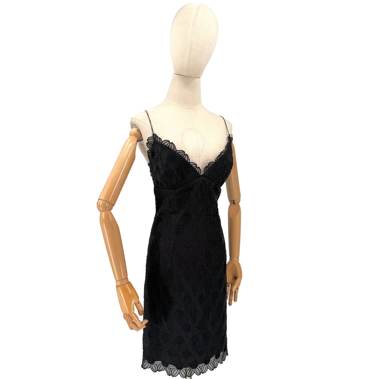 bergdorf goodman little black dress Vintage 90s Michael Kors for Bergdorf Goodman sleeveless black dress, size  12