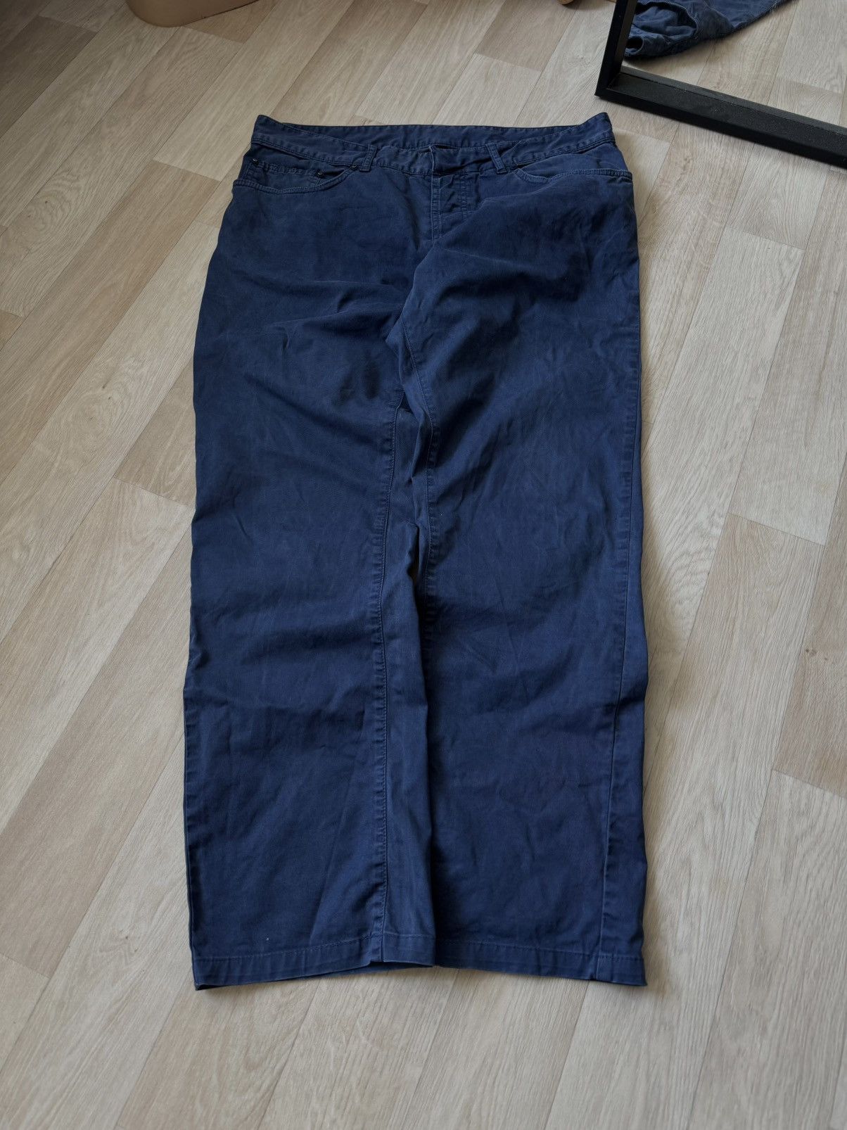 Balenciaga Balenciaga Cotton Classic Straight Trousers Pants designer Size US 36 / EU 52 - 2 Thumbnail