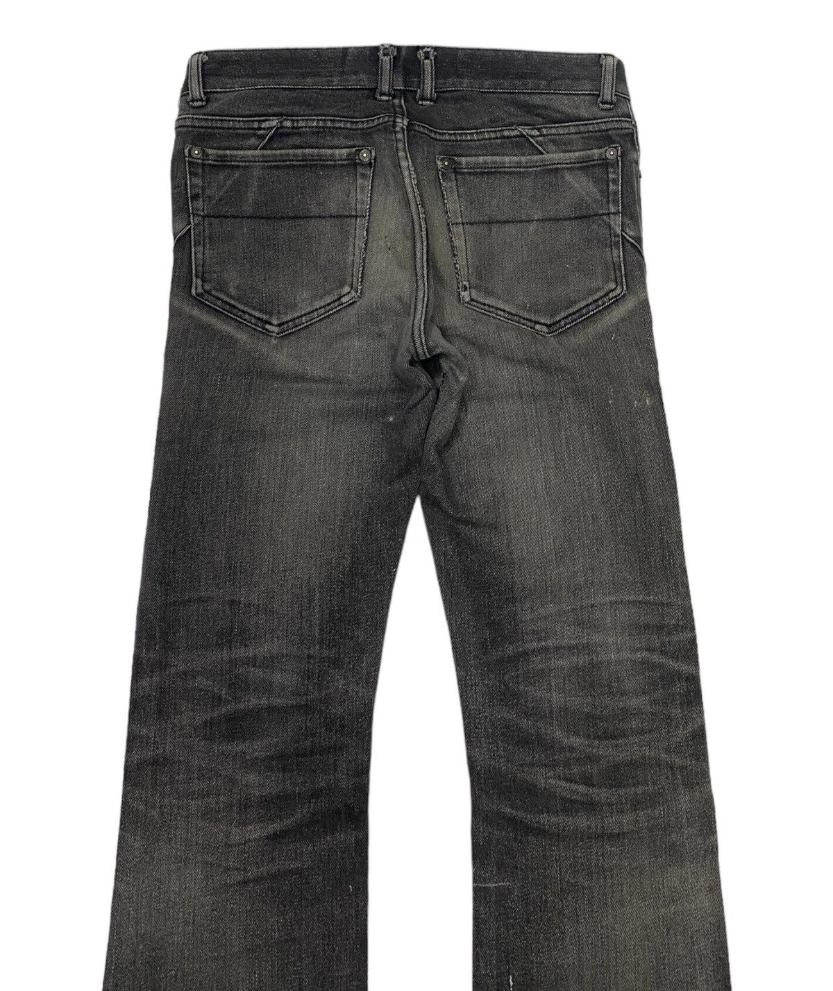 If Six Was Nine × Katharine Hamnett London KATHARINE HAMNETT LONDON DISTRESS BLACK DENIM JEANS Size US 30 / EU 46 - 6 Thumbnail