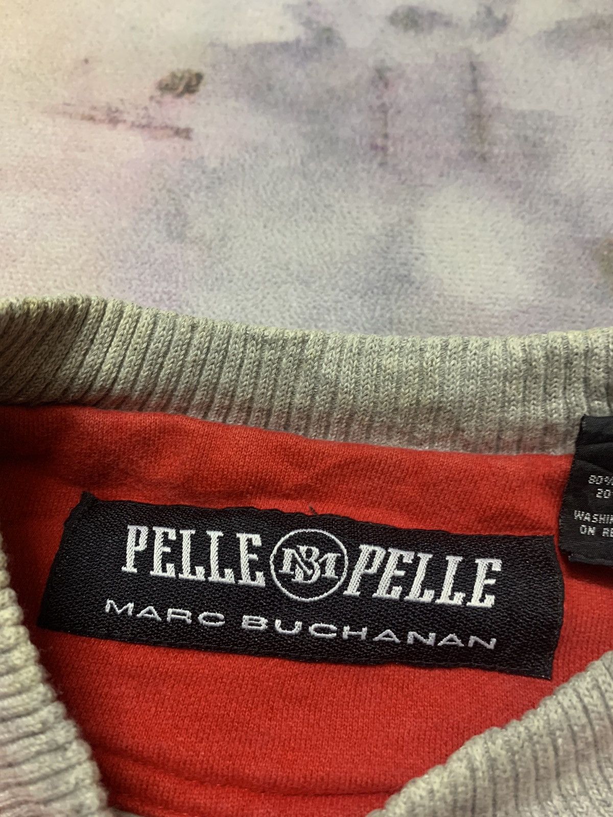 Marc Buchanan Vintage Pelle Pelle Marc Buchanan sweatshirt Size US L / EU 52-54 / 3 - 7 Thumbnail