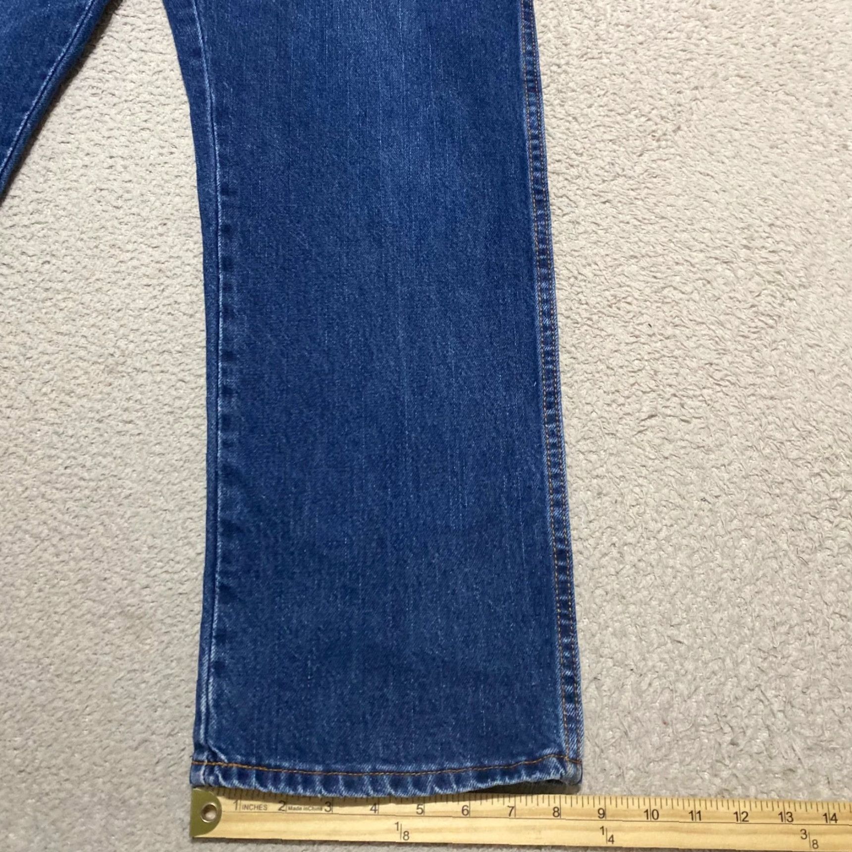 Dickies Dickies Jeans Mens 36x29 Blue Denim Medium Wash Straight Mid Rise 5-Pocket Design Relaxed Regular Size Type Mens Size US 36 / EU 52 - 5 Thumbnail