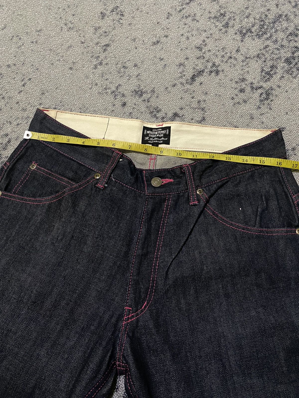 Hysteric Glamour × If Six Was Nine × Japanese Brand Y2k Monitor supply union made botcut jeans Size US 33 - 9 Thumbnail