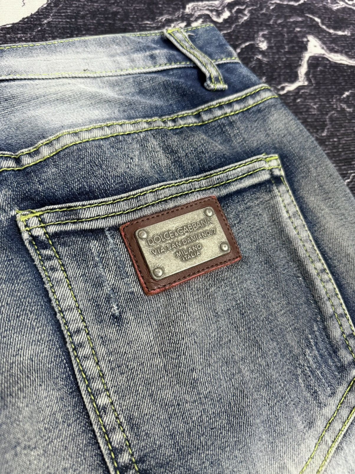 Dolce & Gabbana Vintage Dolce & Gabbana acid wash jeans loose fit Size US 32 / EU 48 - 3 Thumbnail