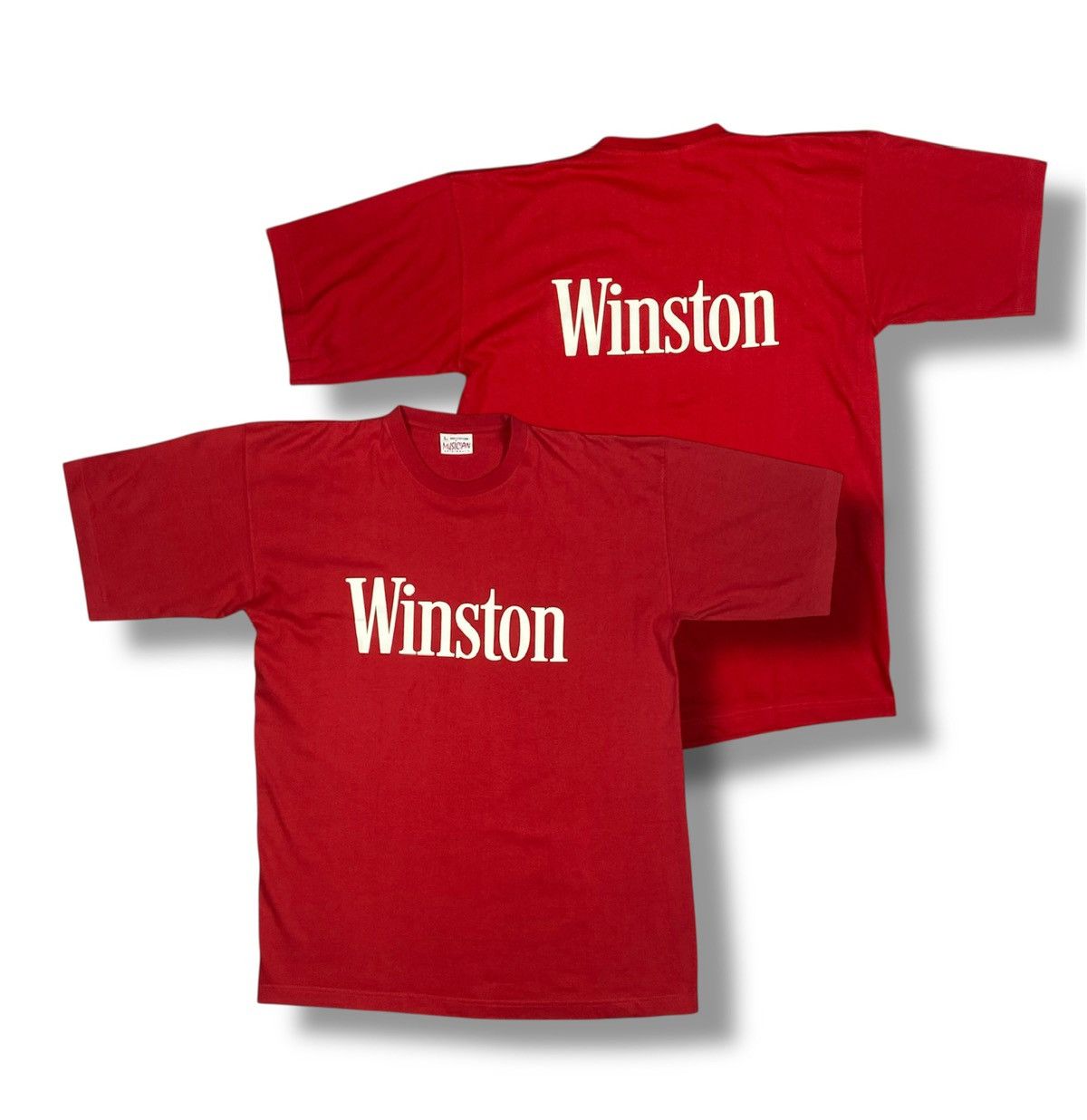 Other Vintage Winston Cigarettes Promo T-Shirt Double Sided Print Size US L / EU 52-54 / 3 - 1 Thumbnail