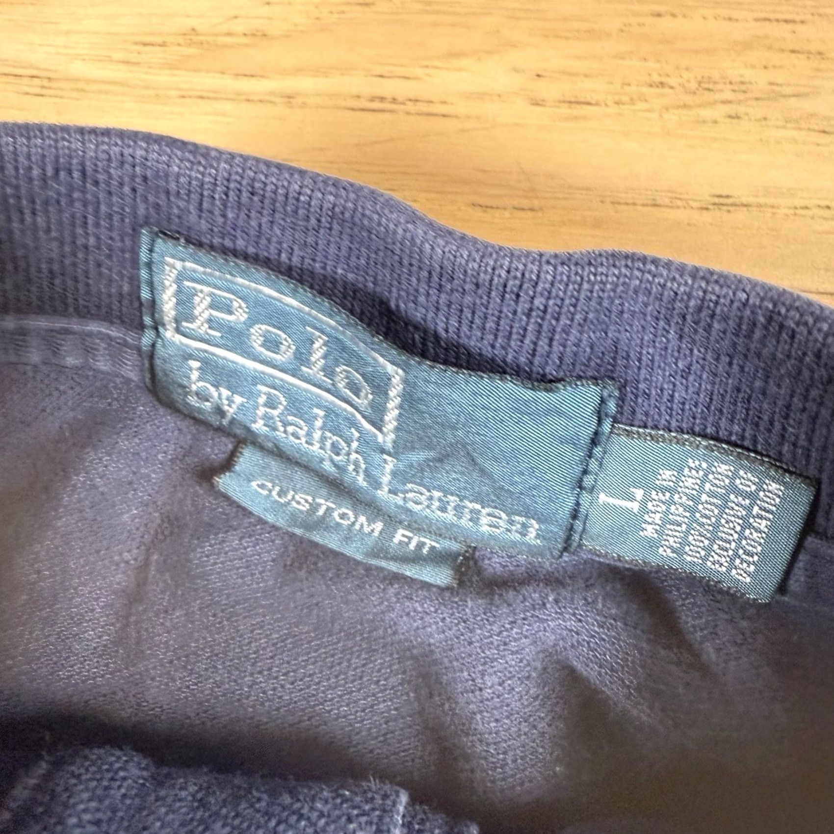 Polo Ralph Lauren VINTAGE Polo Ralph Lauren Shirt RL Anchor Embroidery Rugby Mens L Blue Size US L / EU 52-54 / 3 - 4 Thumbnail
