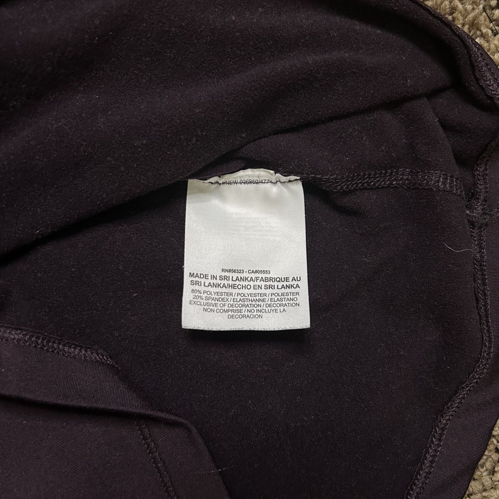 Nike Nike DriFit Womens Pullover Infinity Neck Tie Top -Purple Size S / US 4 / IT 40 - 4 Thumbnail