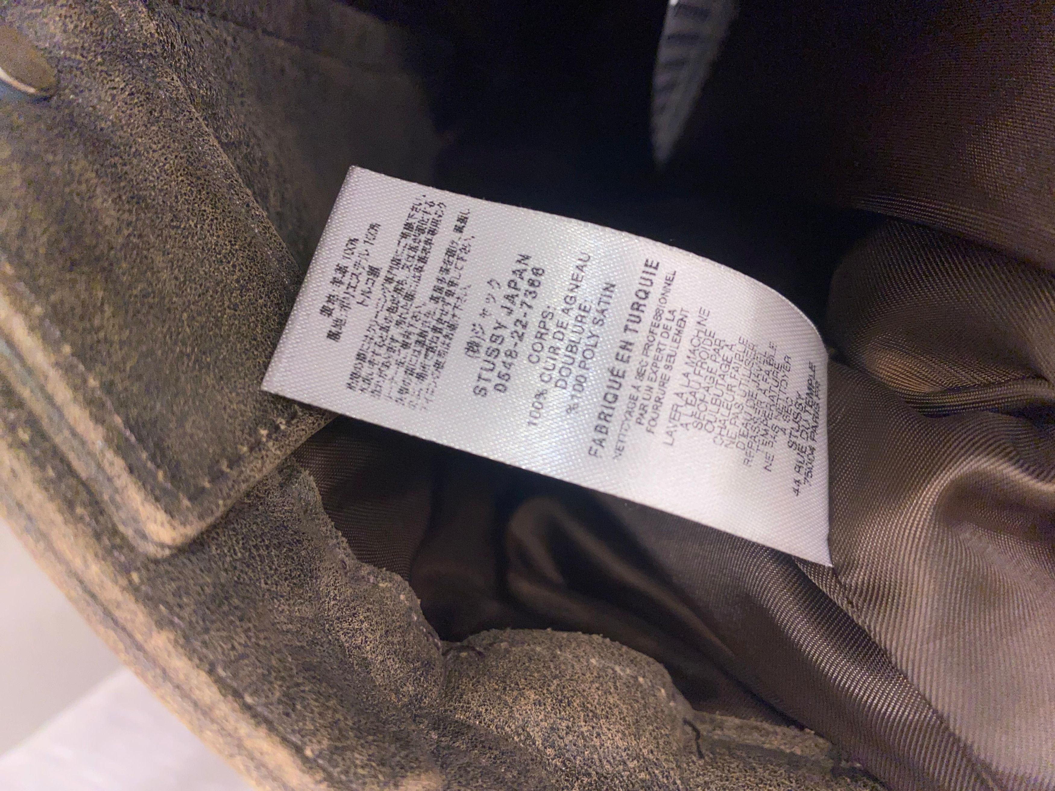 Stussy Stüssy Distressed Leather Work Pant Size US 30 / EU 46 - 5 Thumbnail