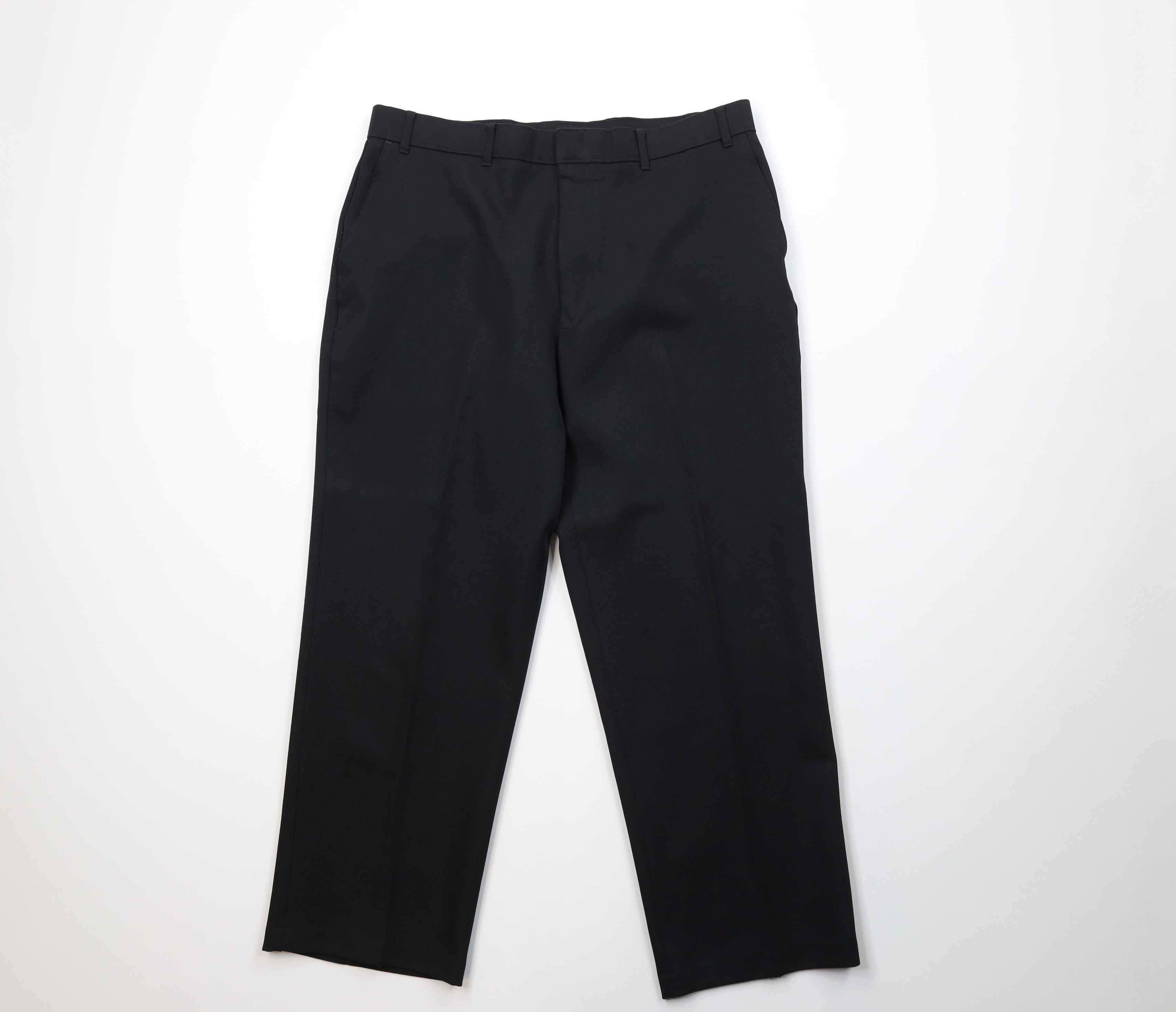 Levi's Vintage 90s Levis Flared Wide Leg Chino Pants Trousers Black Size US 38 / EU 54 - 1 Thumbnail