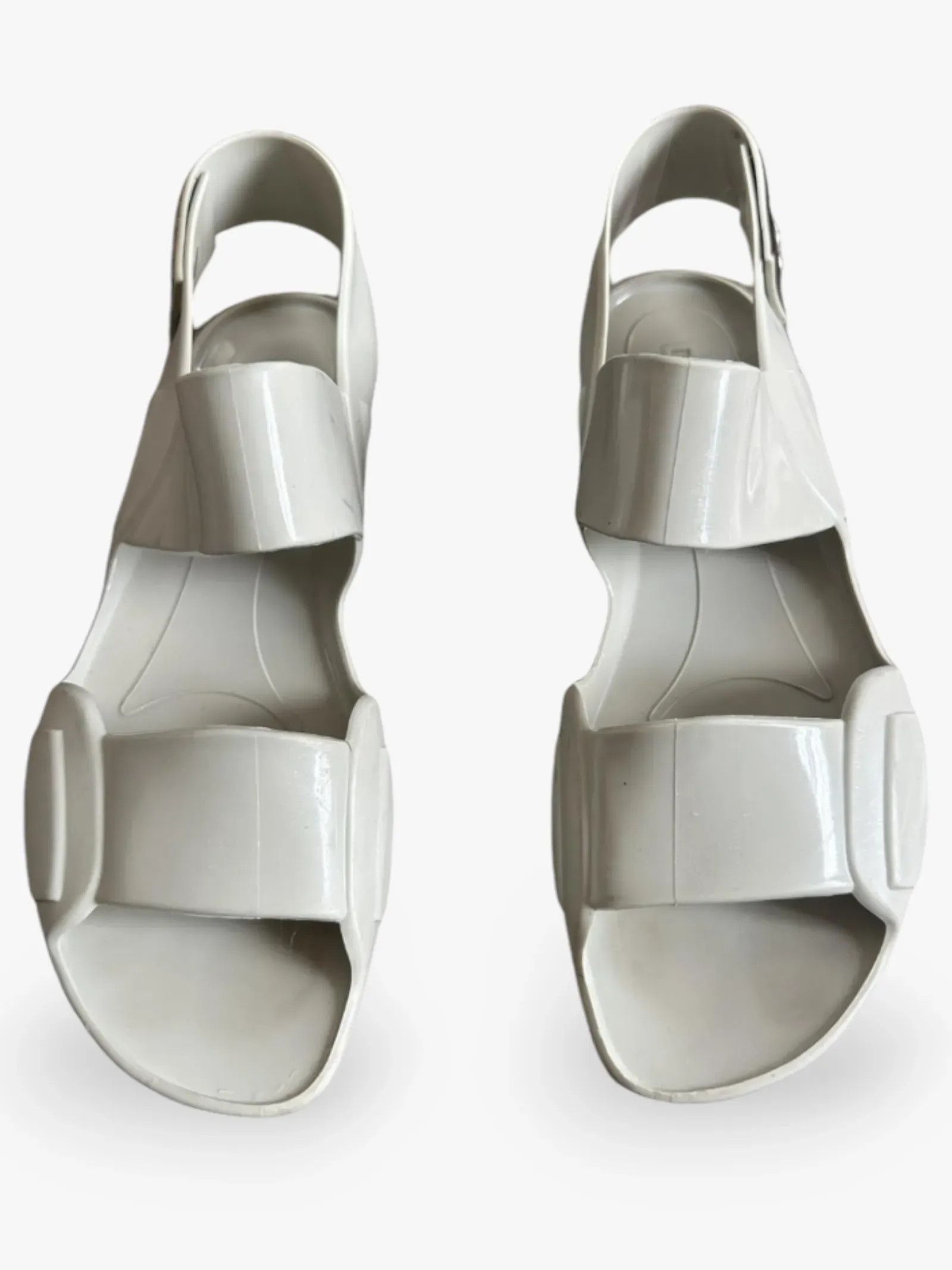 Marni Marni Marni Rubber Jelly Slingback Flat Sandals Sandals Size US 9 / IT 39 - 1 Thumbnail