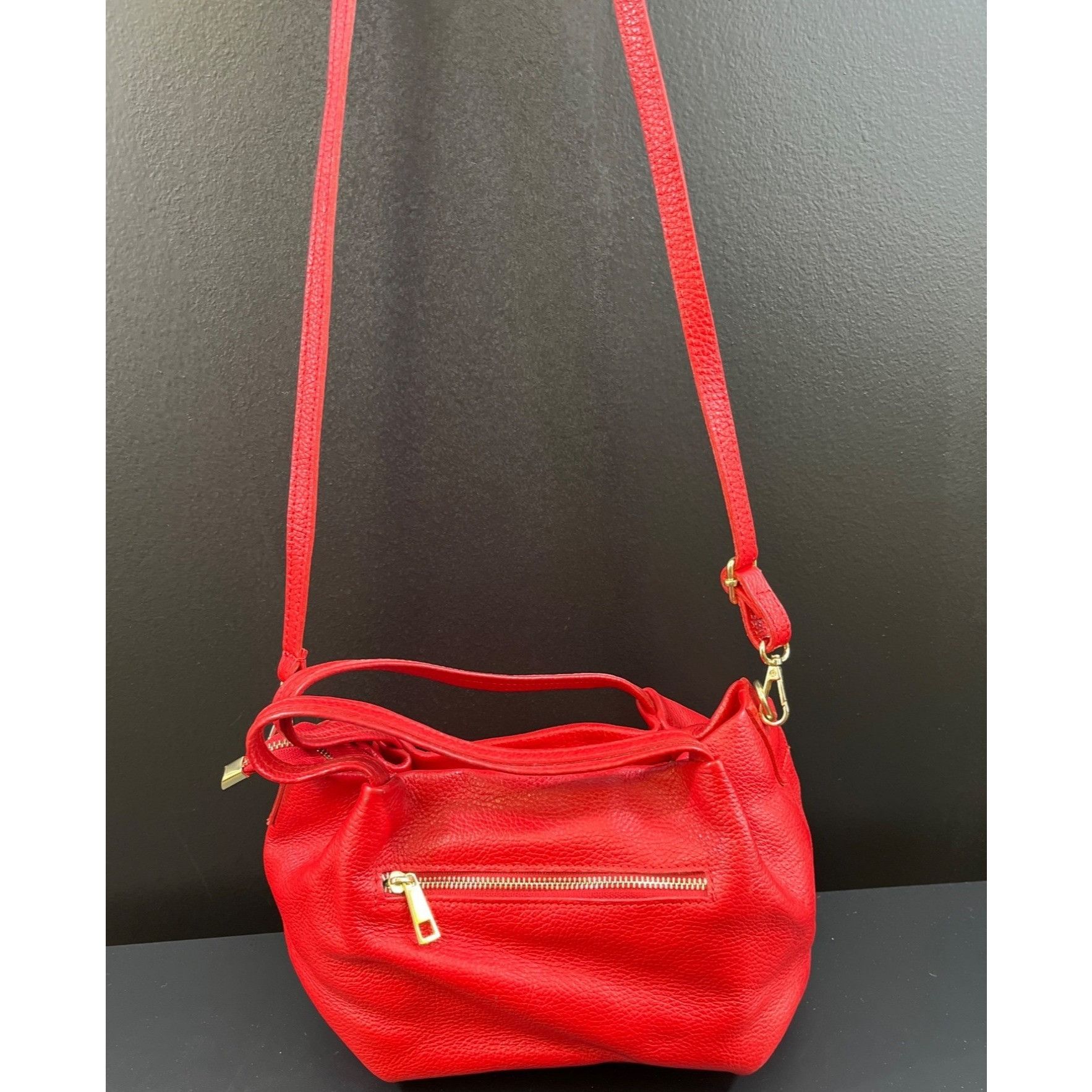 Other Anna Luchini Women's Red Purse/Shoulder Bag/Crossbody SKU 50 Size ONE SIZE - 2 Thumbnail