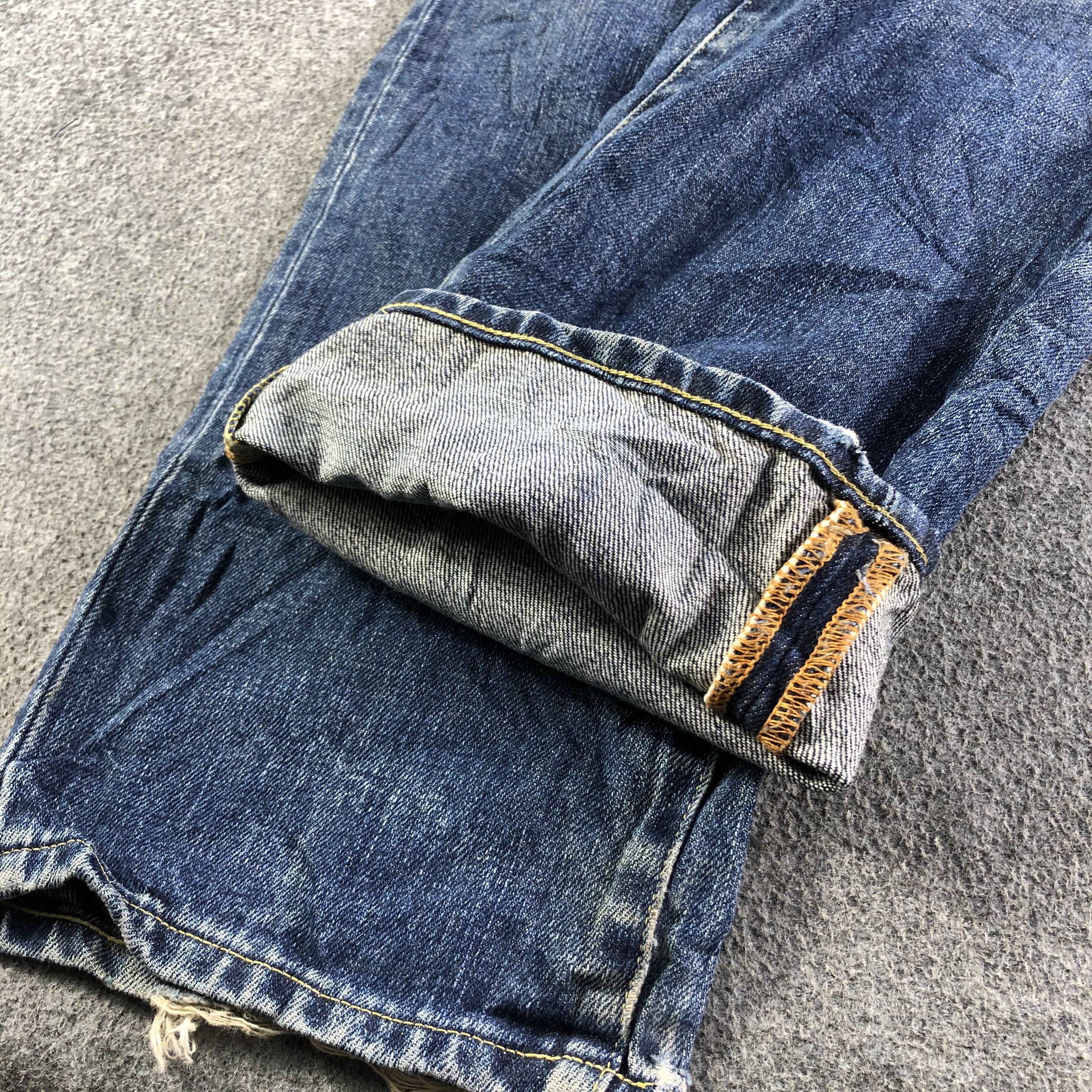 Kaihara Denim Vintage Back Number Kaihara Denim Jeans-J3741 Size US 34 / EU 50 - 6 Thumbnail