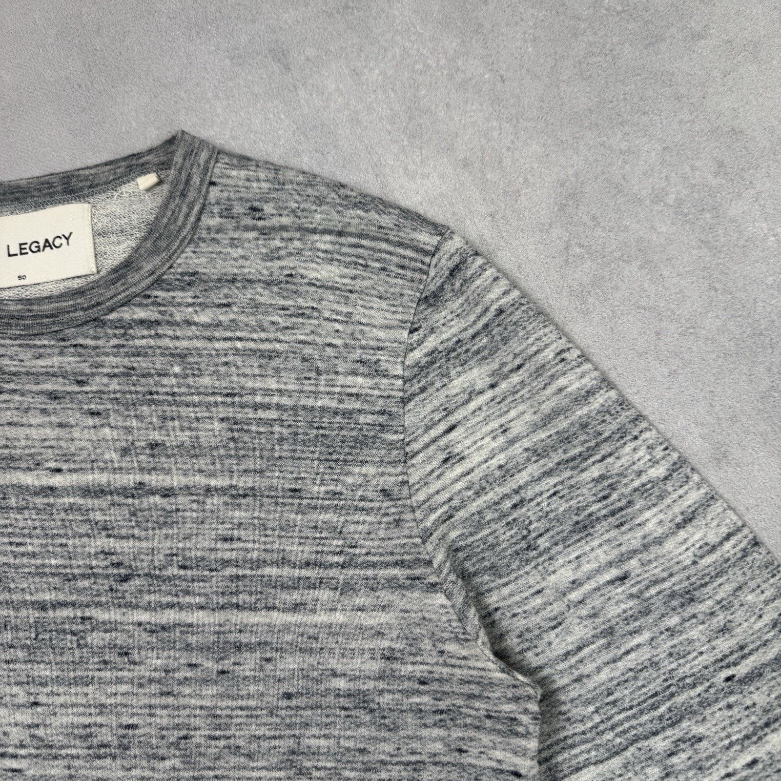 Our Legacy Our Legacy AW14 Blue Grey Melange Stone Luxury Sweatshirt Size US L / EU 52-54 / 3 - 4 Thumbnail