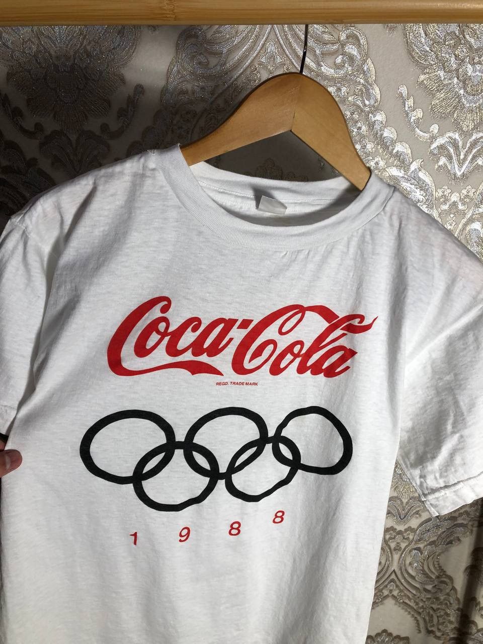 Cartoon Network VINTAGE COCA COLA OLYMPIC GAME 1988 RETRO T-SHIRT Y2K 90s Size US L / EU 52-54 / 3 - 2 Thumbnail