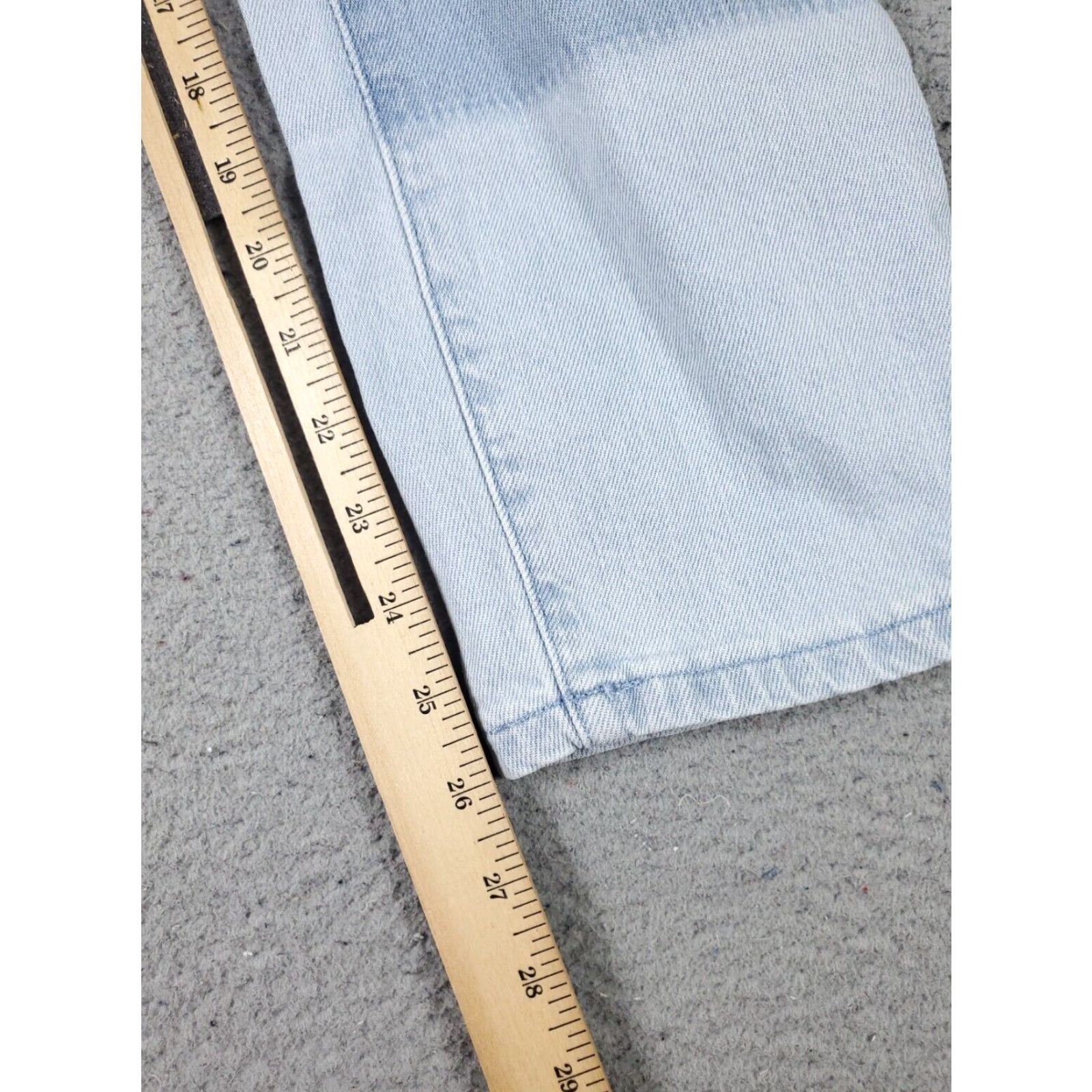 Tommy Hilfiger VINTAGE Tommy Hilfiger Women's Jeans Size 4 27x26 Straight Fit Denim Pants Blue Ladies Size 27" / US 4 / IT 40 - 5 Thumbnail